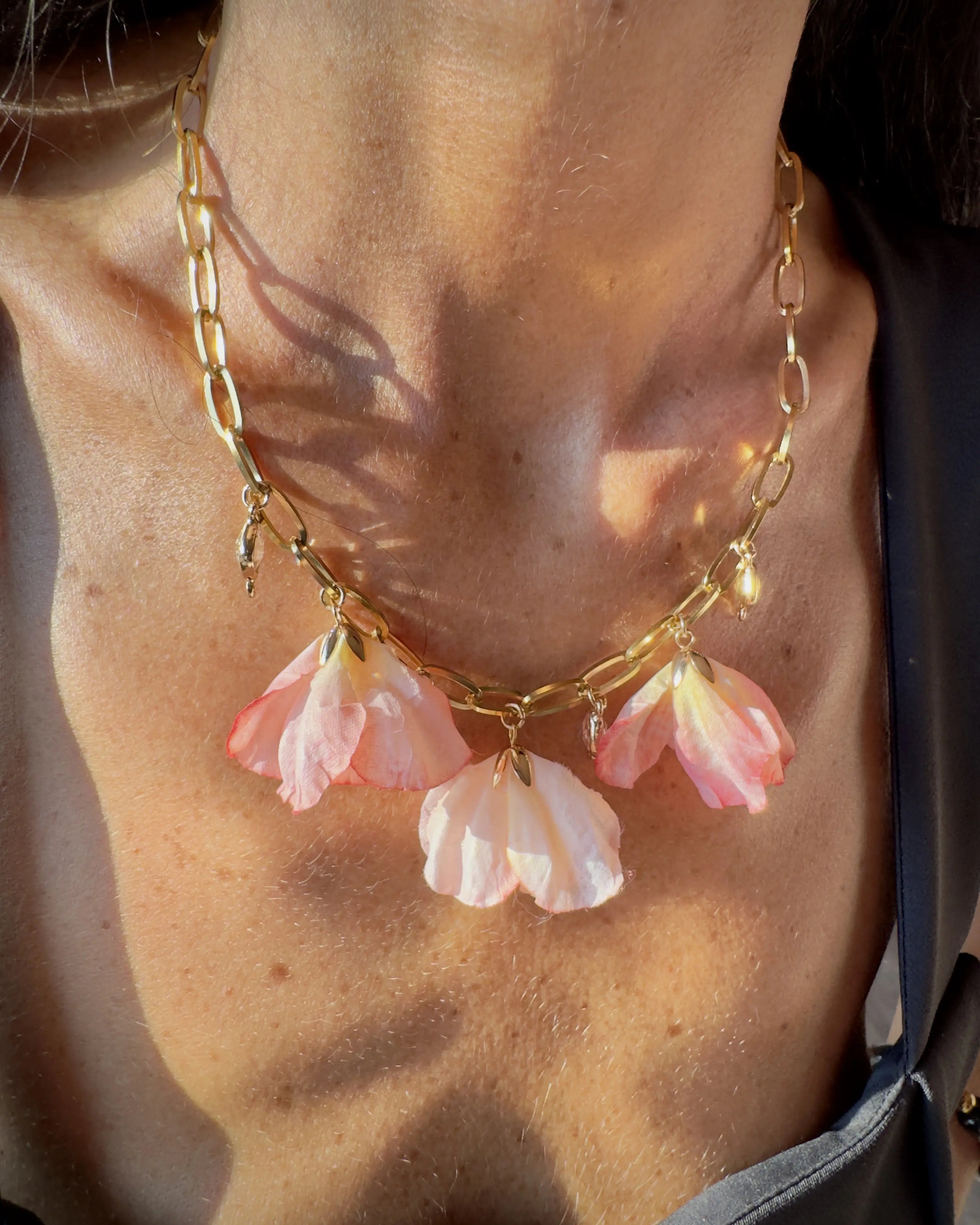 Collana Botanic riflessi di Petalo