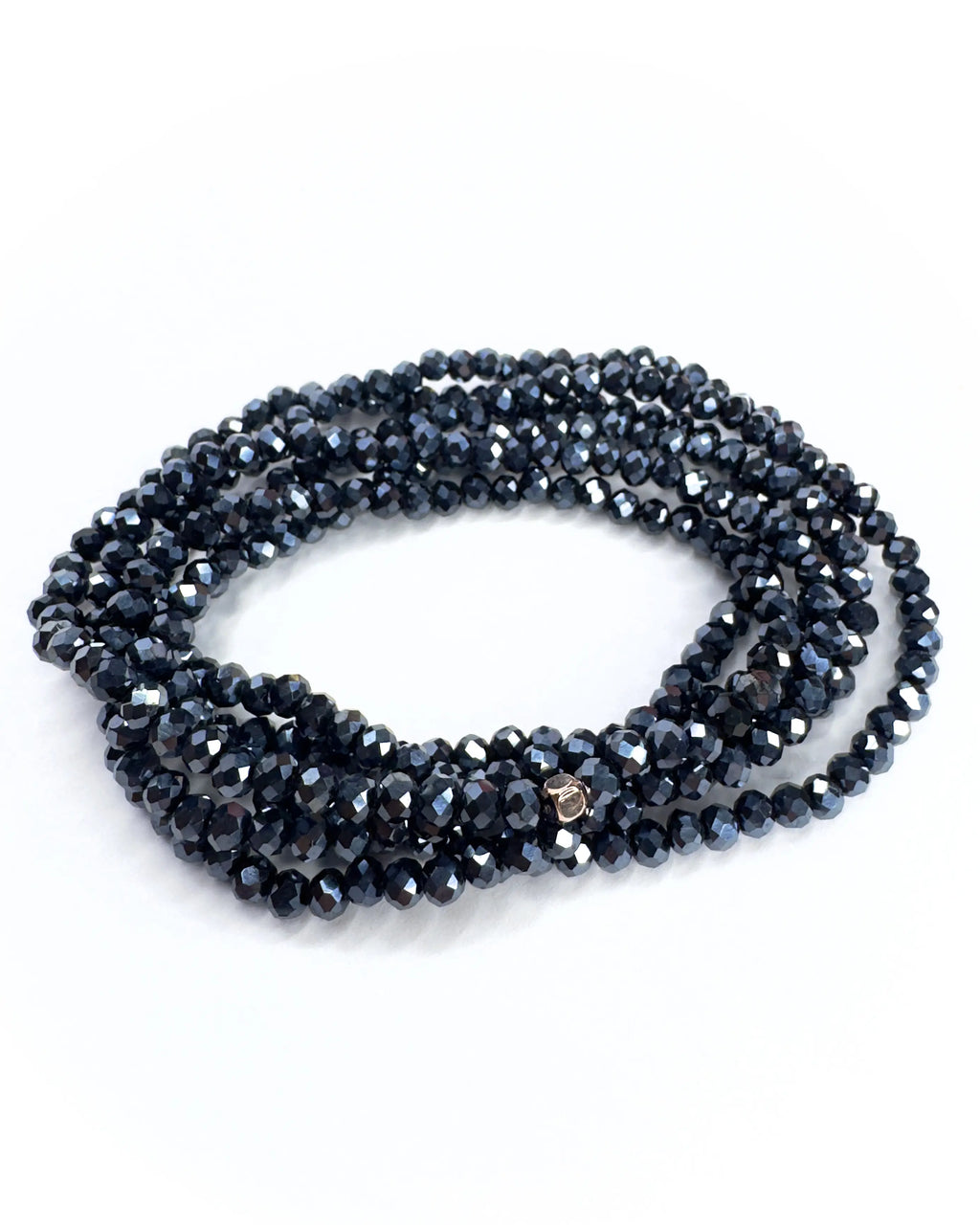 Collana lunga in vetro cristallo Essential