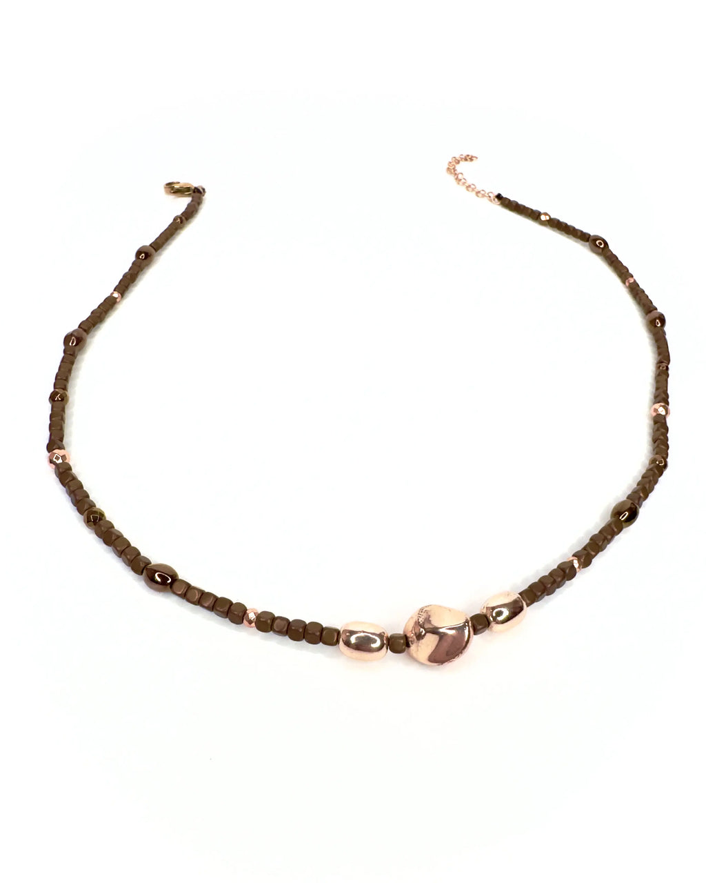 Collana Ematite Rosé