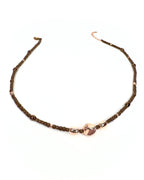Collana Ematite Rosé