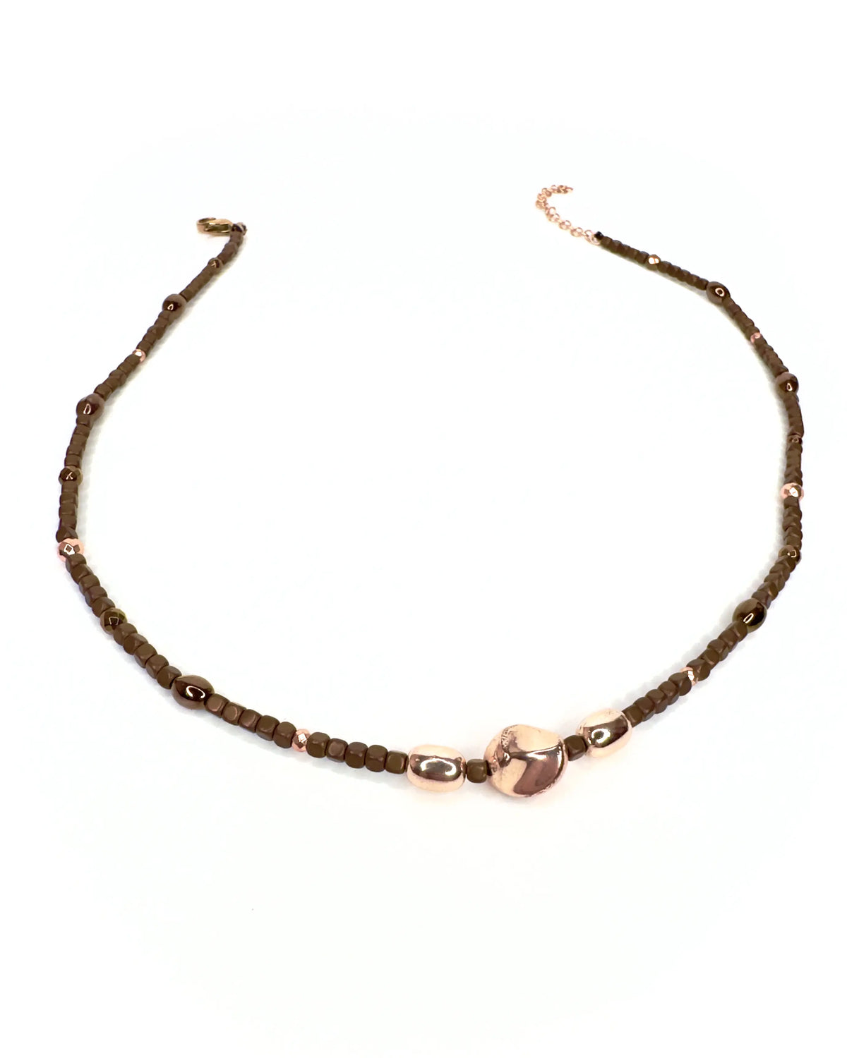 Collana Ematite Rosé