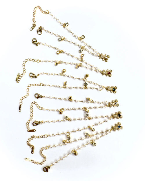 Bracciale teddy perline