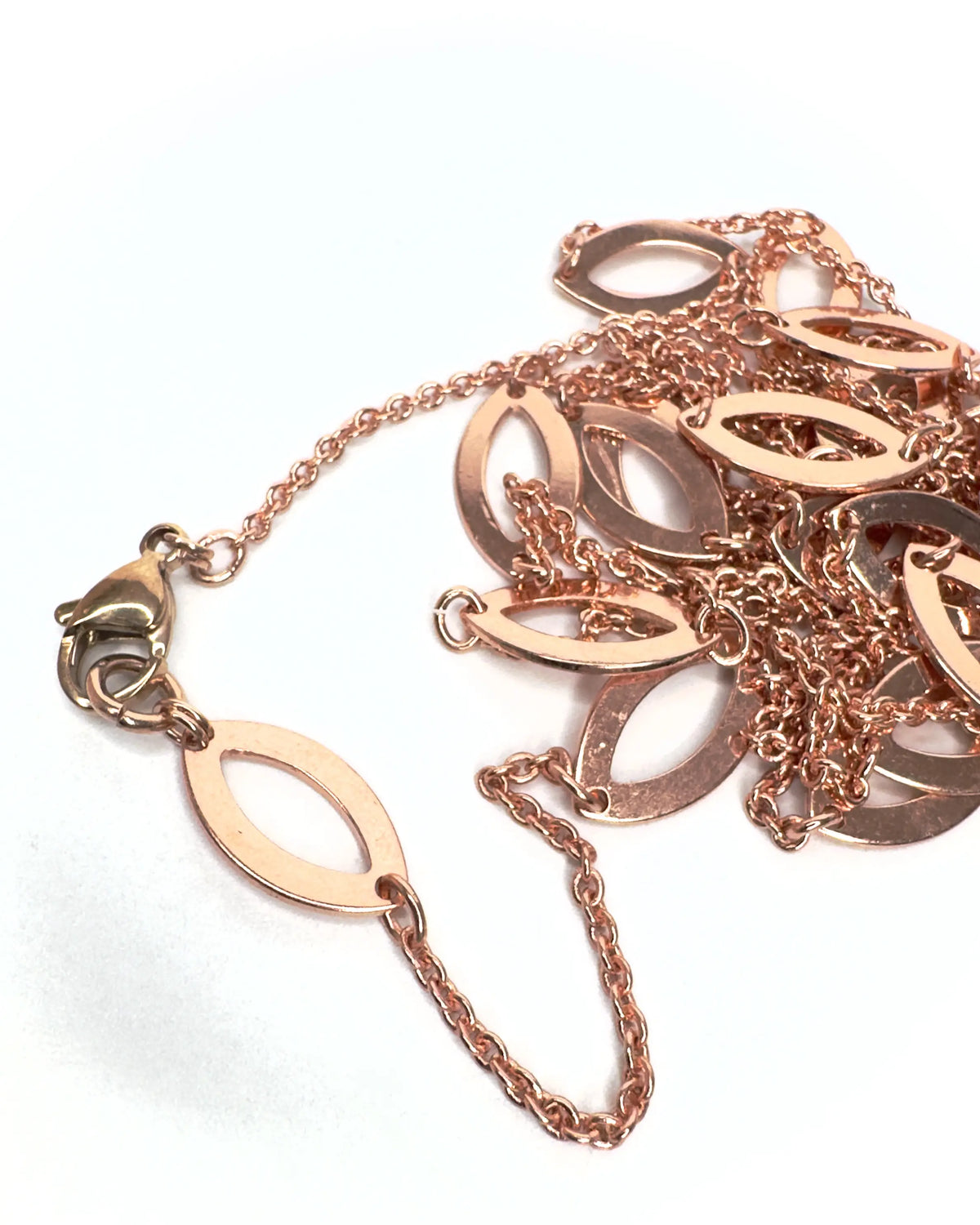 Collana lunga Ovalissima Rosé