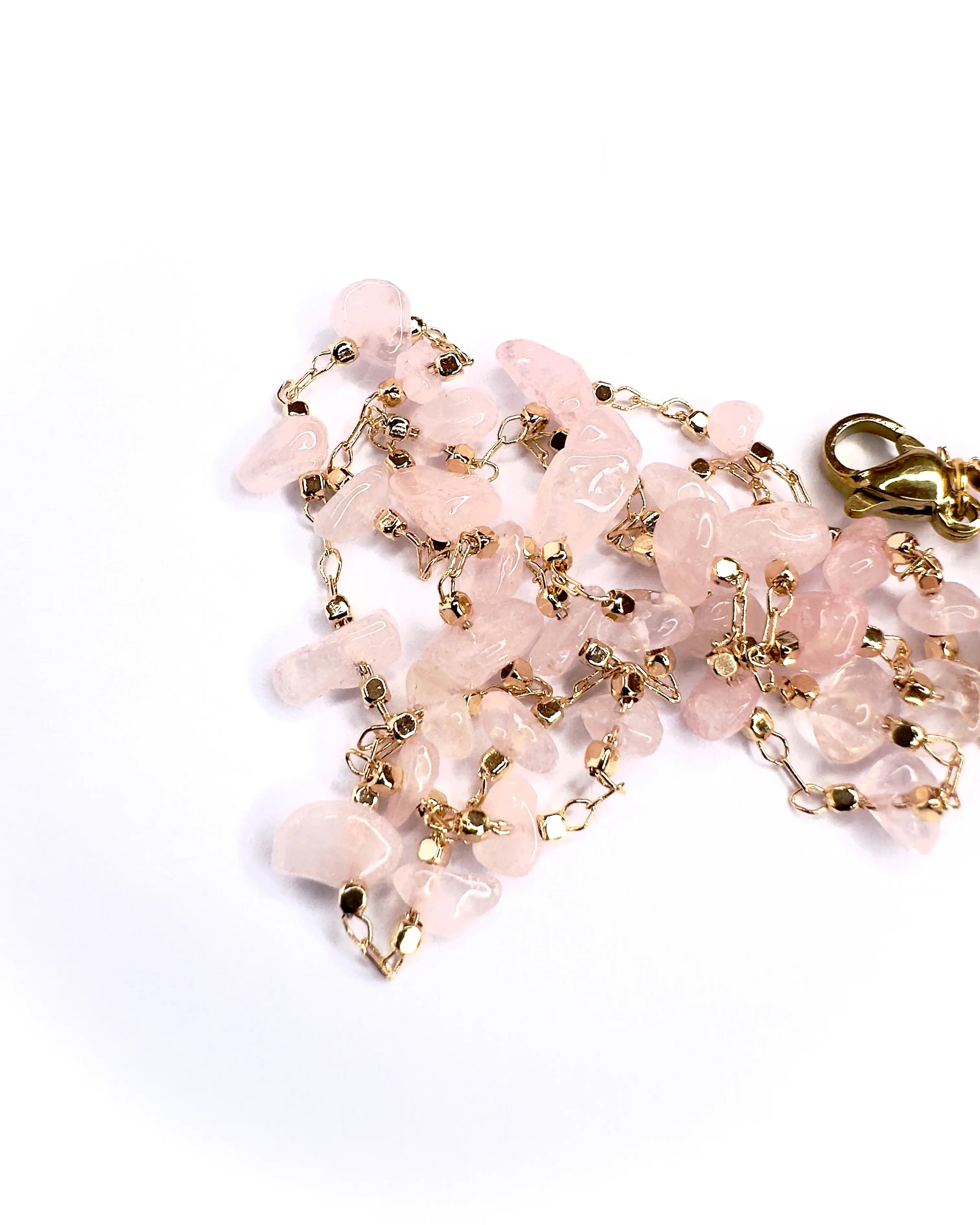 Collana girocollo pietrine chips