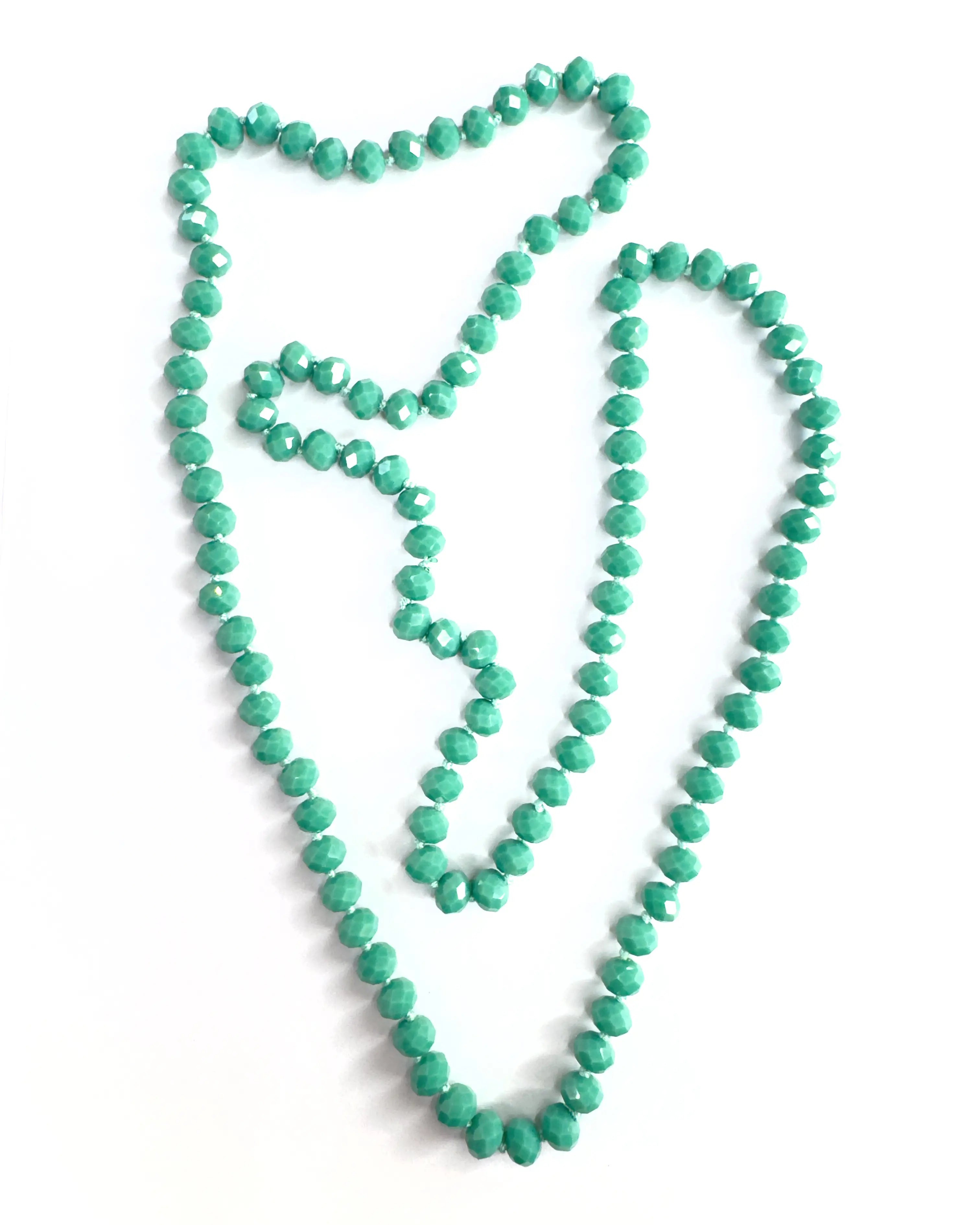 Collana lunga in vetro Cristallo