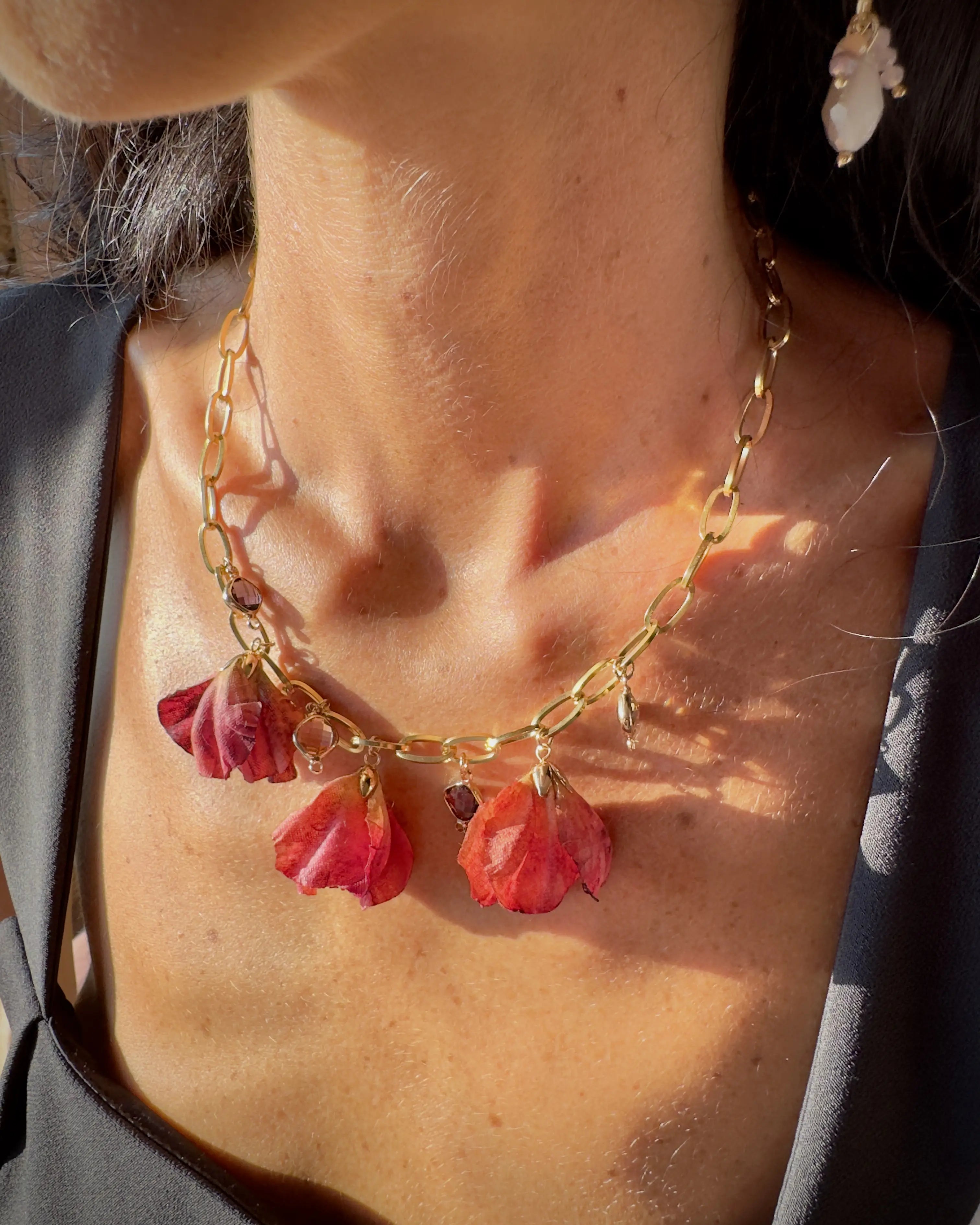 Collana Botanic riflessi di Petalo