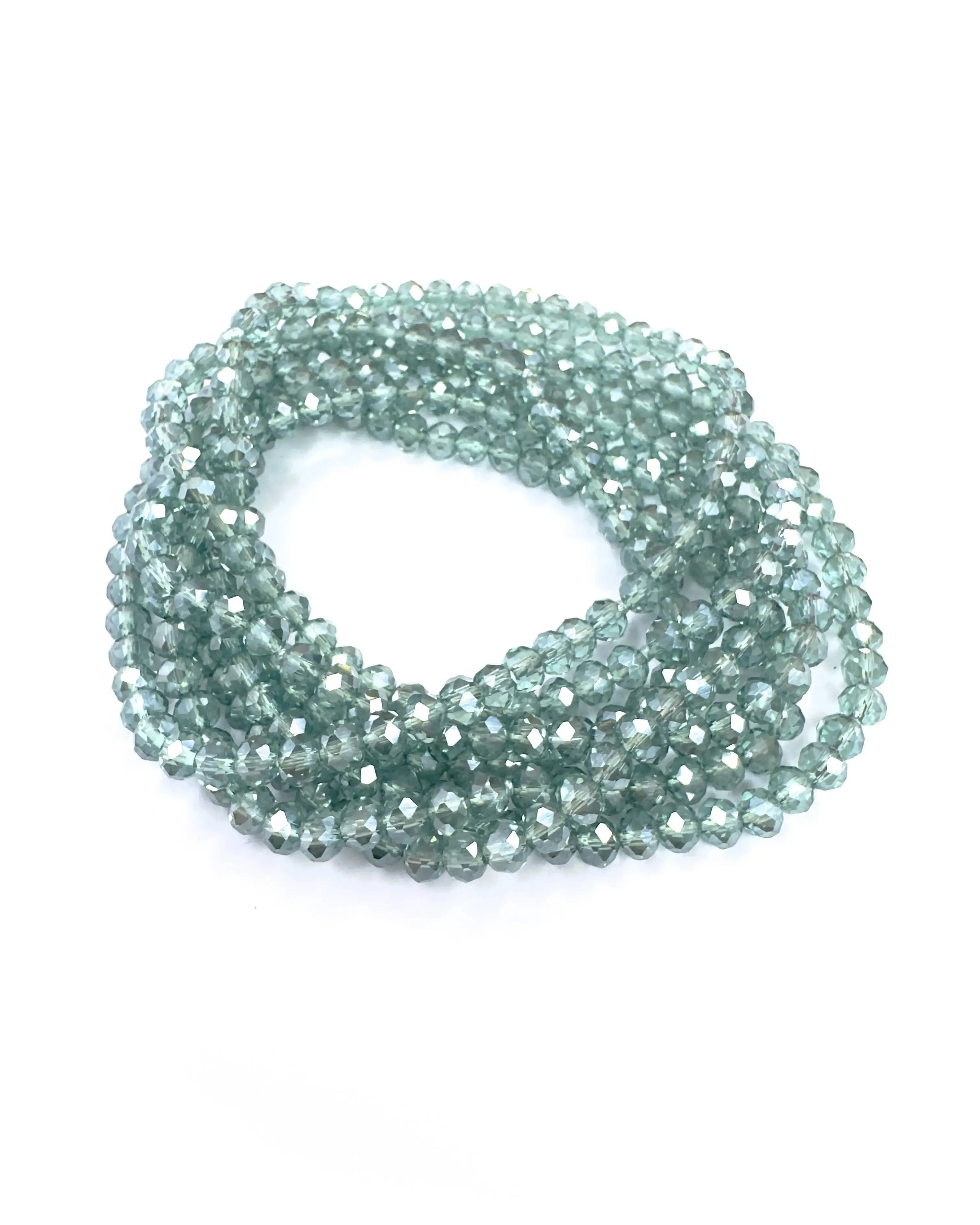 Collana Lunga in vetro cristallo Pure
