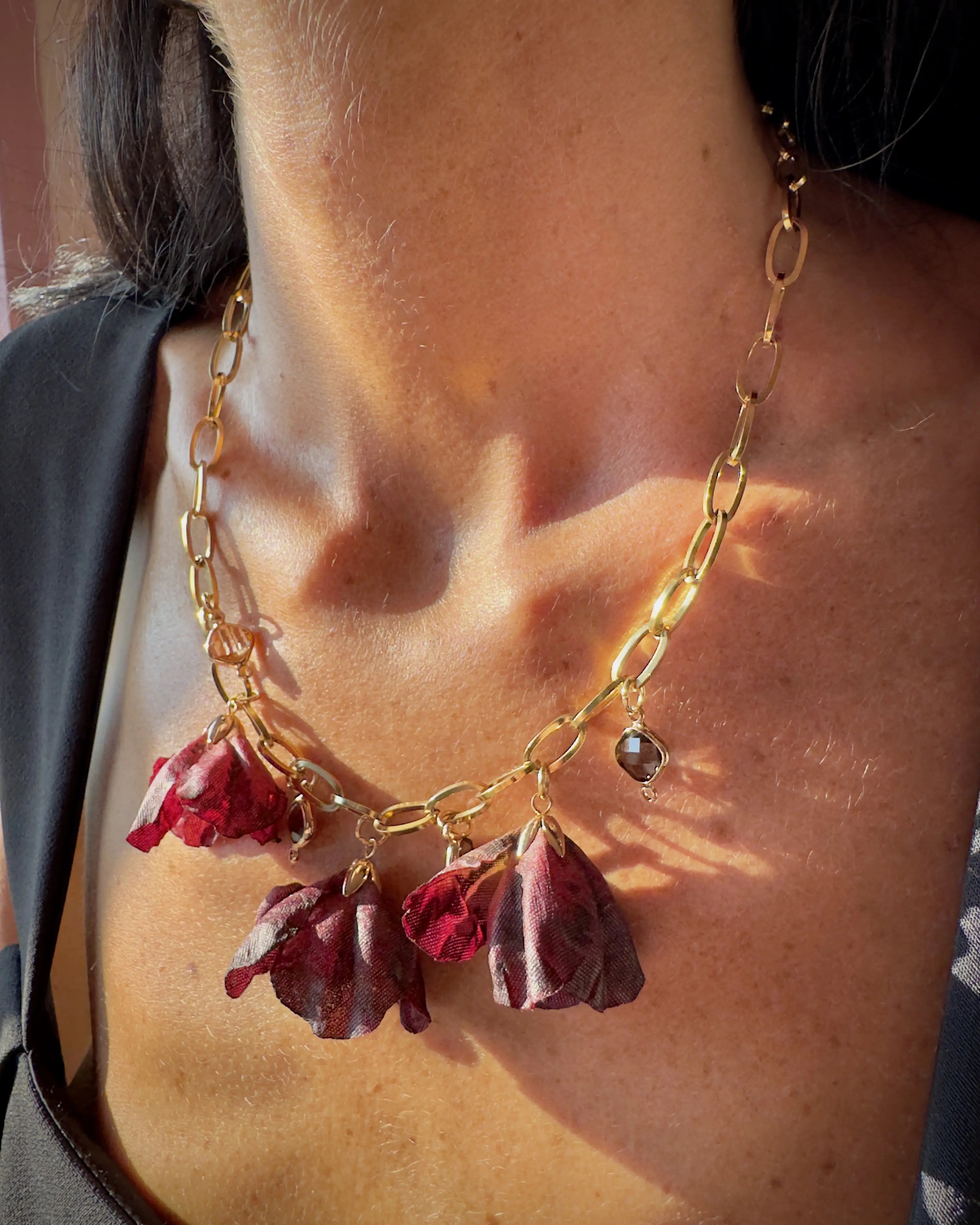 Collana Botanic riflessi di Petalo