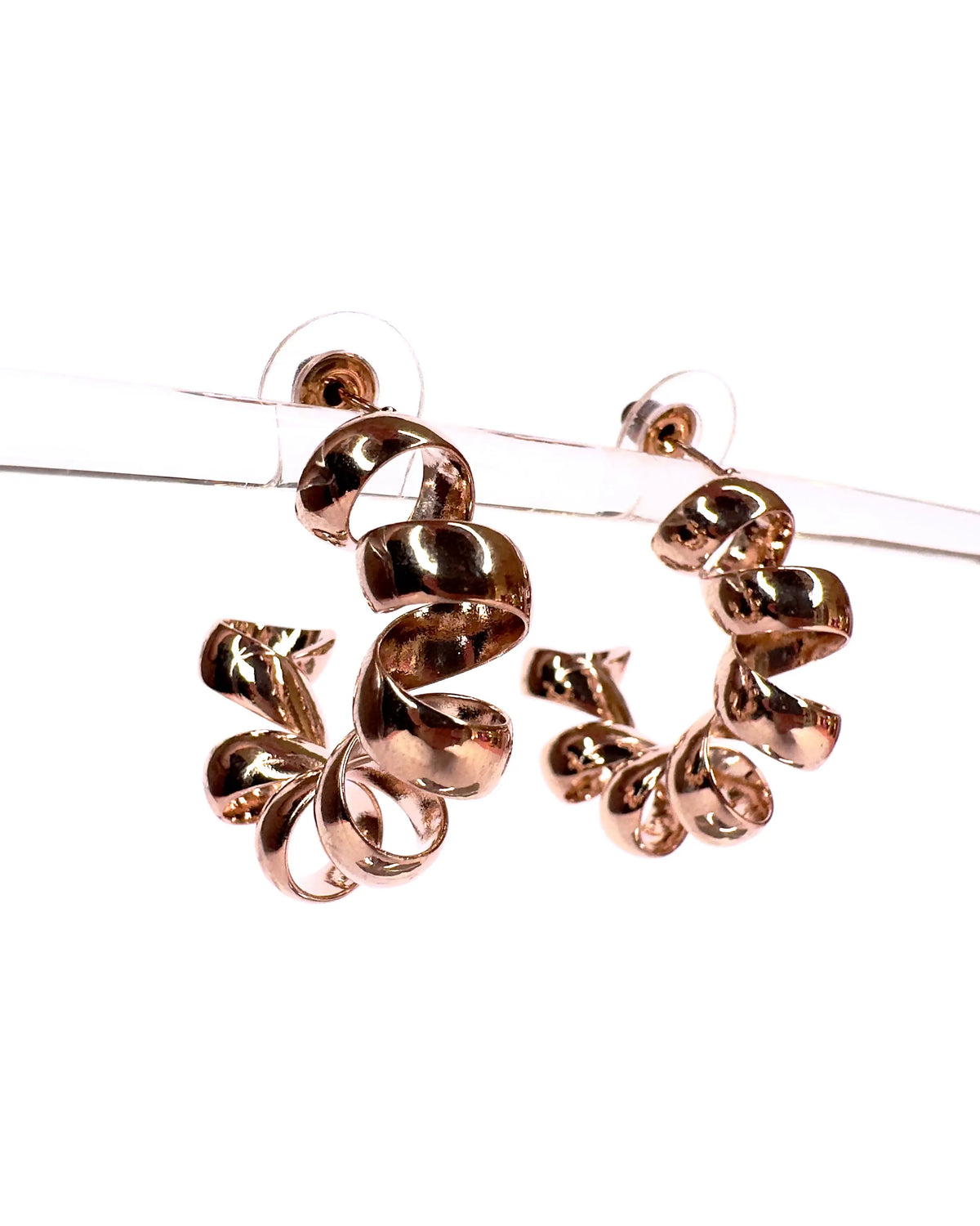Orecchini cerchio midi Fusillo Rose’