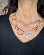 Collana girocollo Cuori mixed