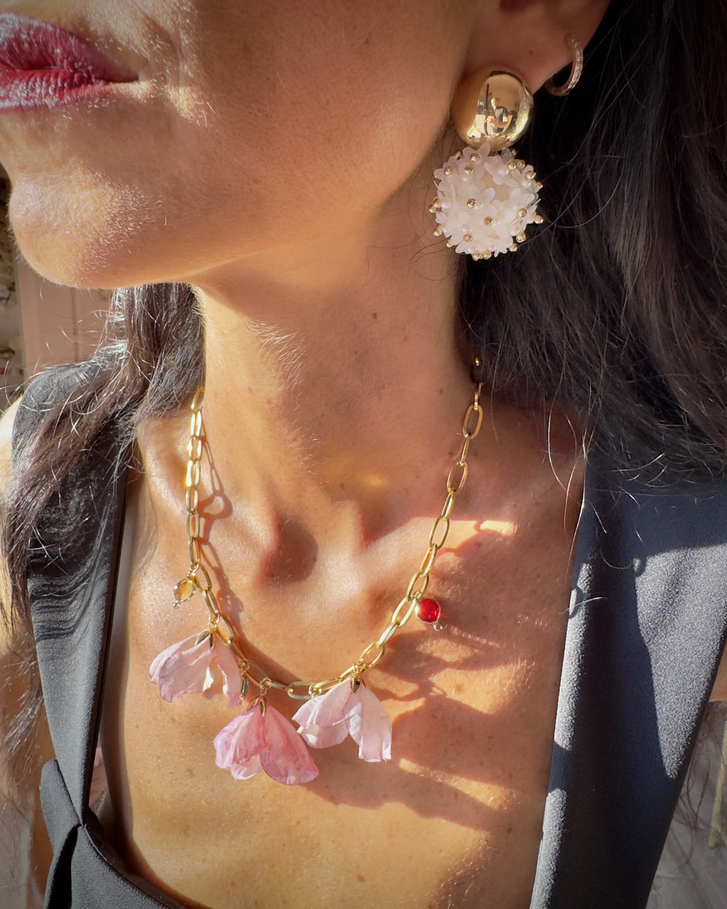 Collana Botanic riflessi di Petalo