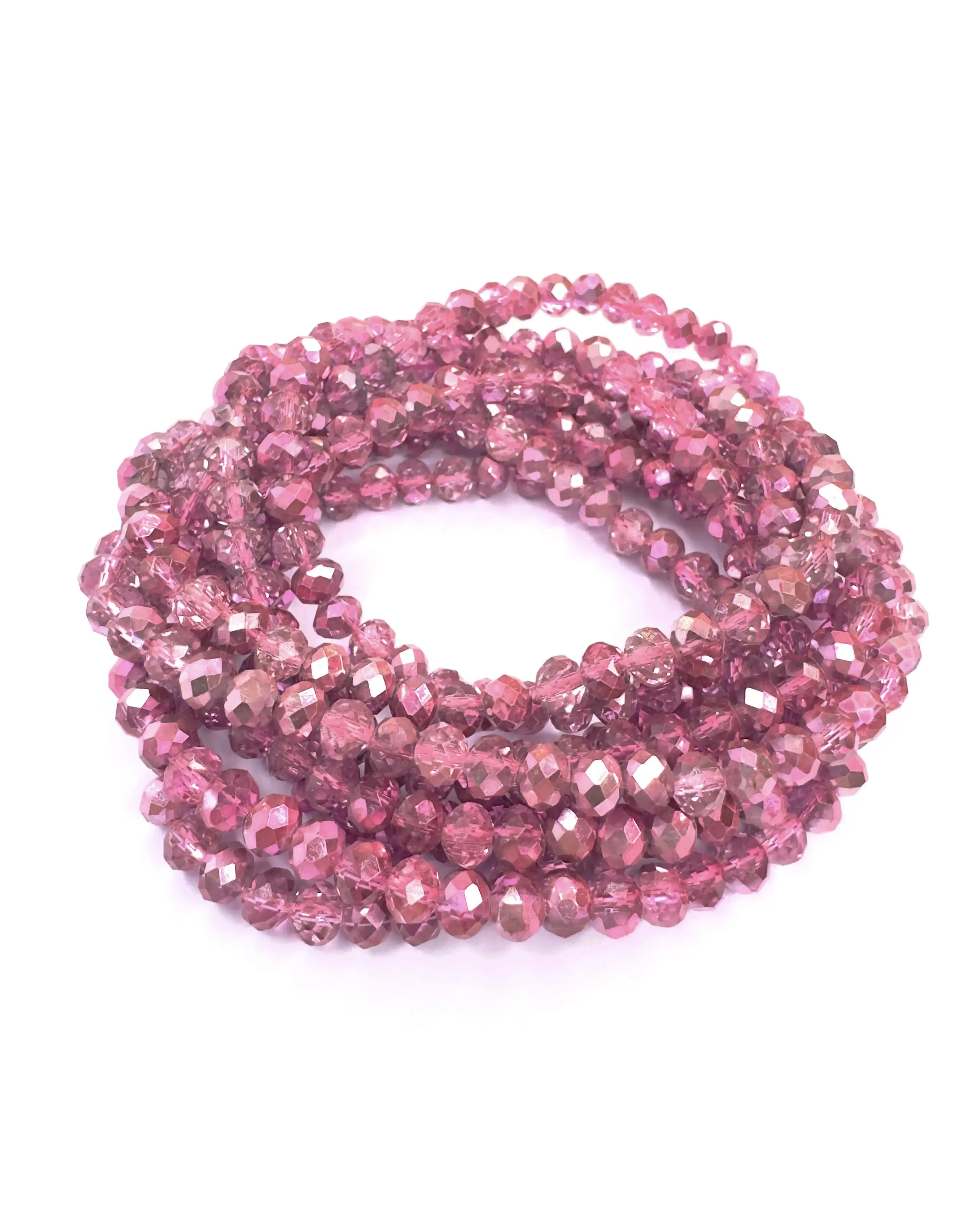 Collana Lunga in vetro cristallo Pure