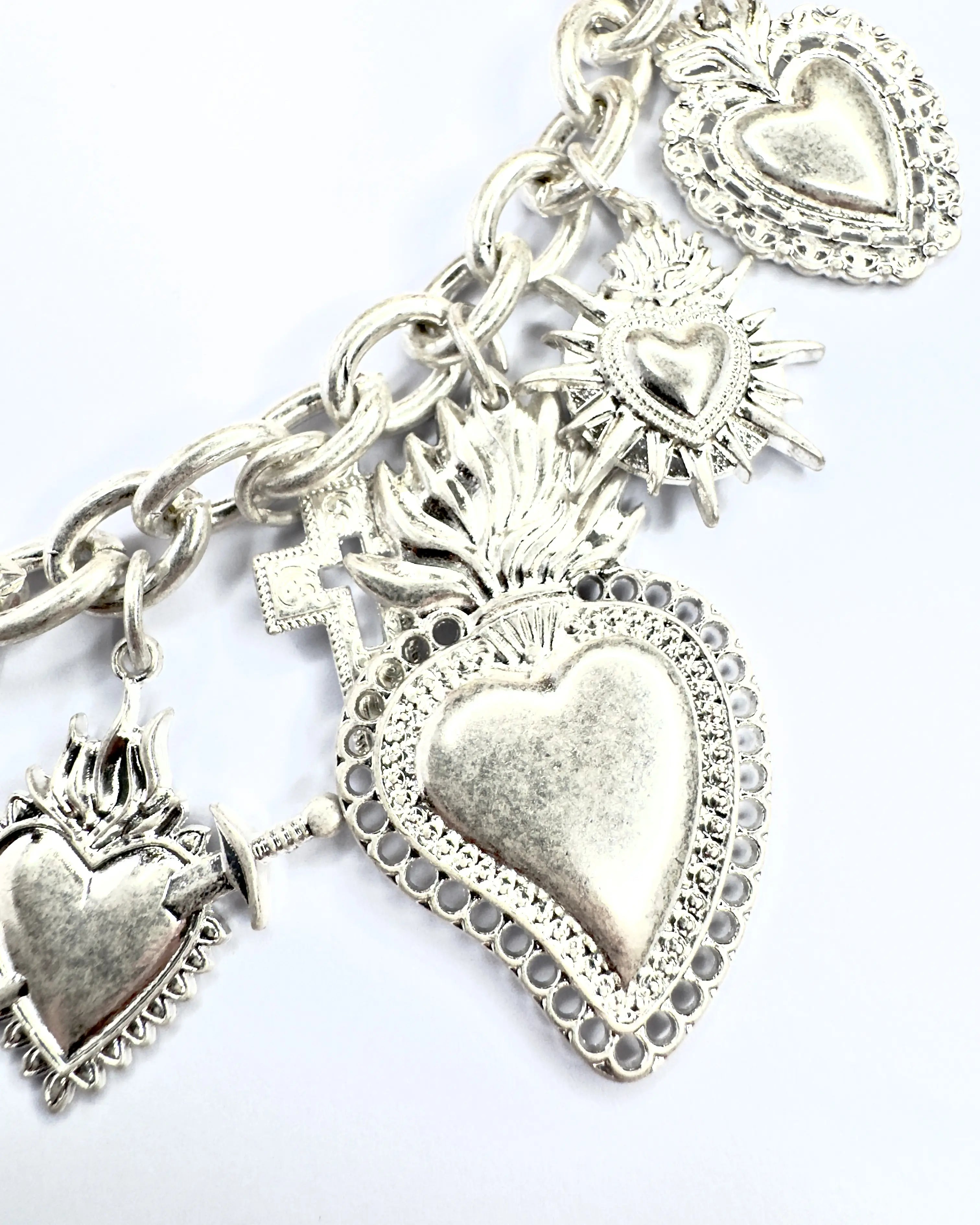 Bracciale Cuore Votivo Catena