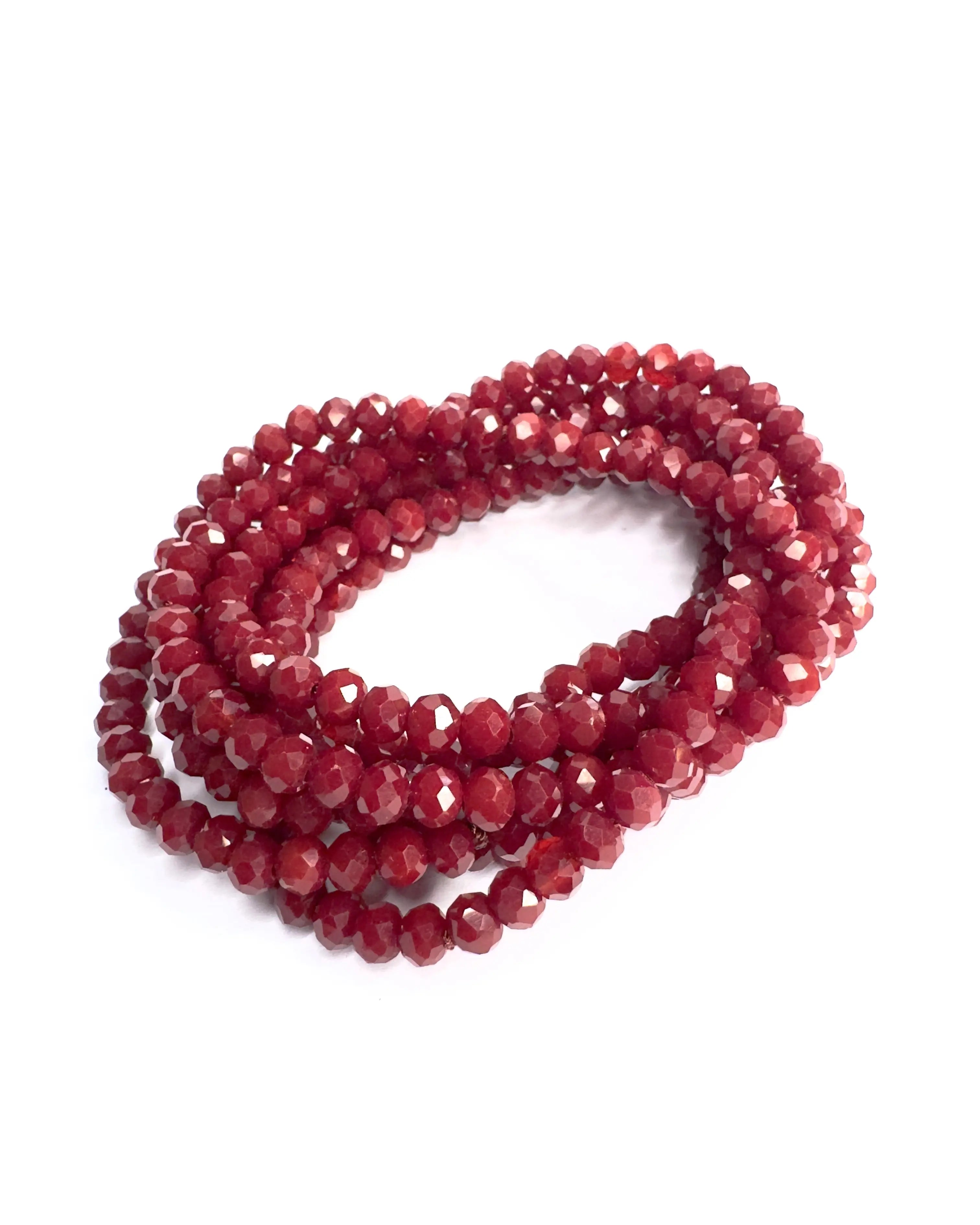 Collana Lunga in vetro cristallo Pure