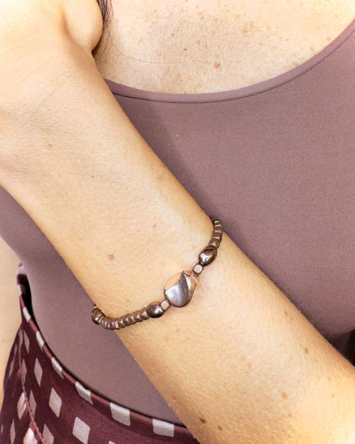 Bracciale Ematite Rosé