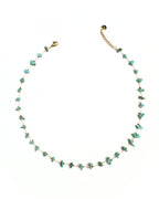 Collana girocollo pietrine chips