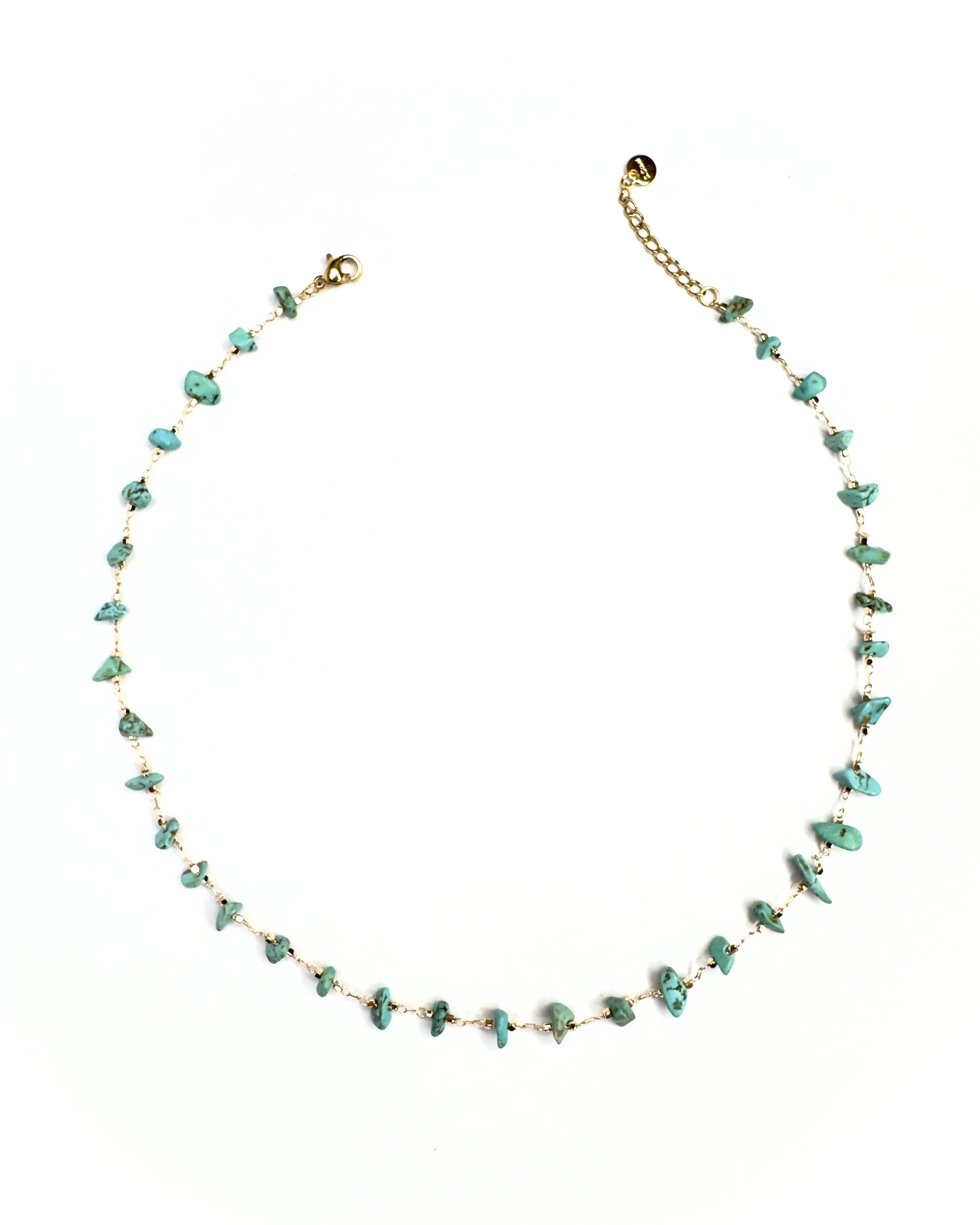 Collana girocollo pietrine chips
