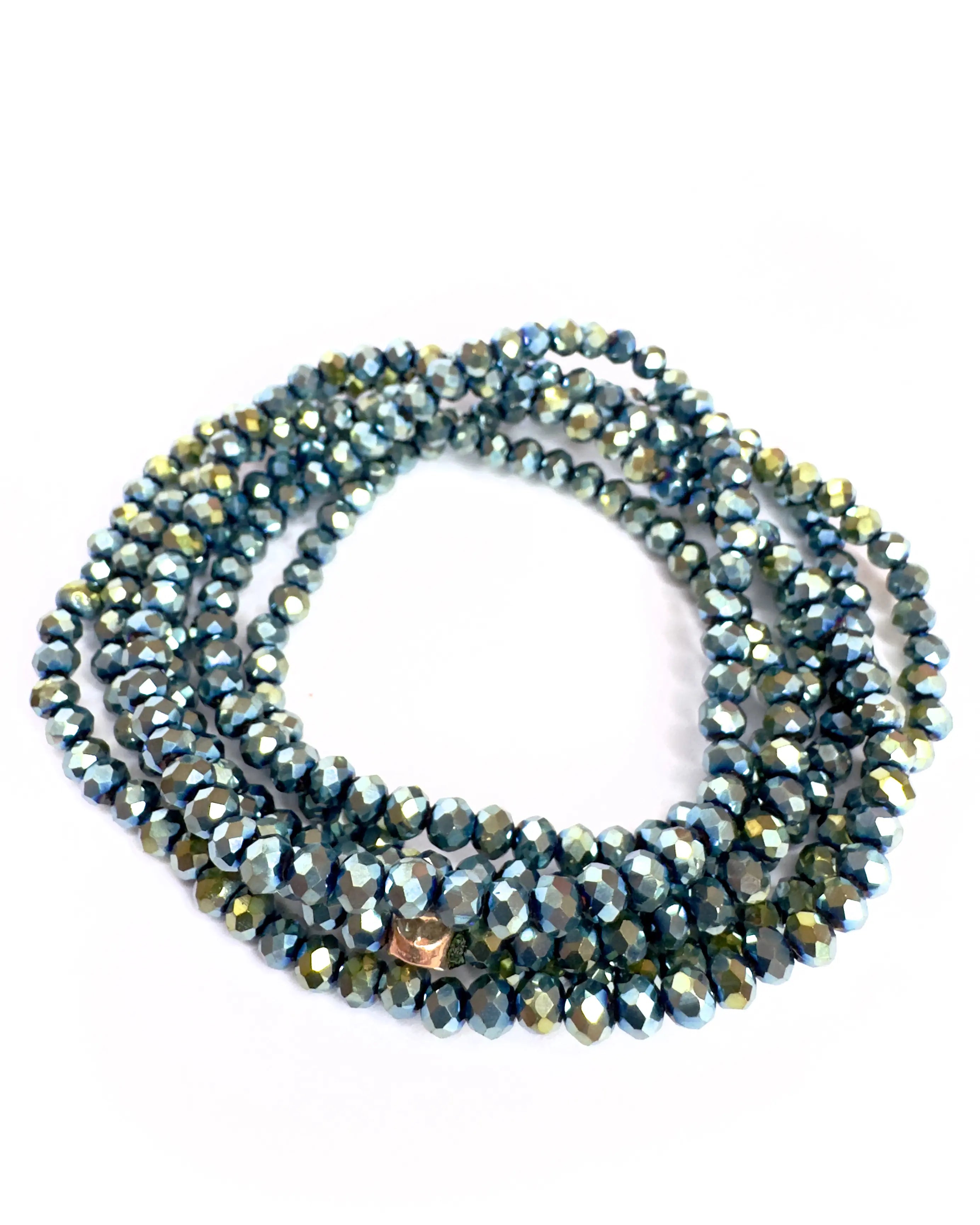 Collana lunga in vetro cristallo Essential
