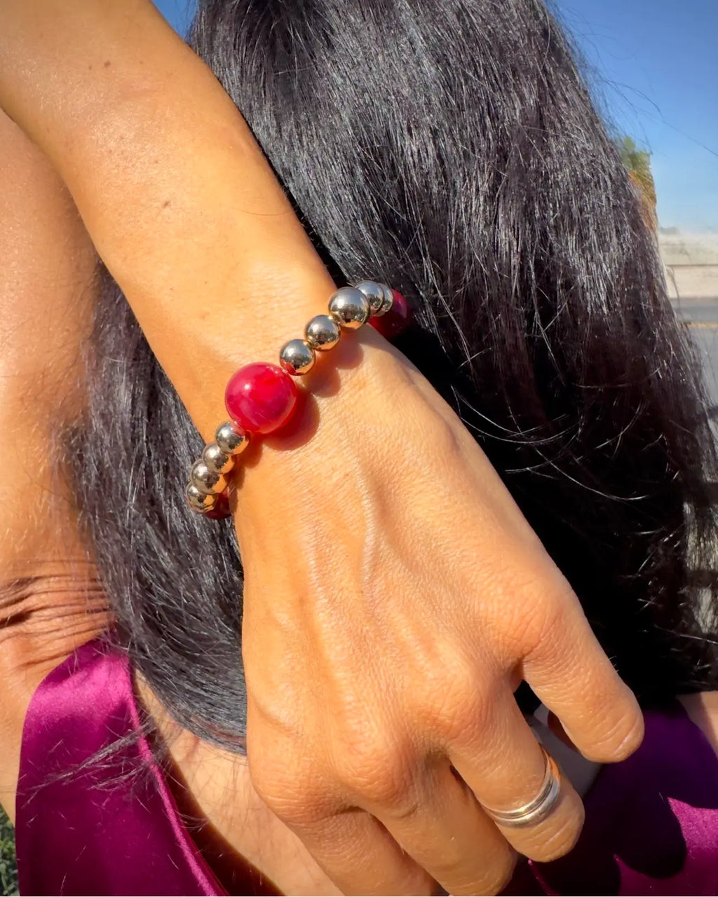 Bracciale round Rapsodia