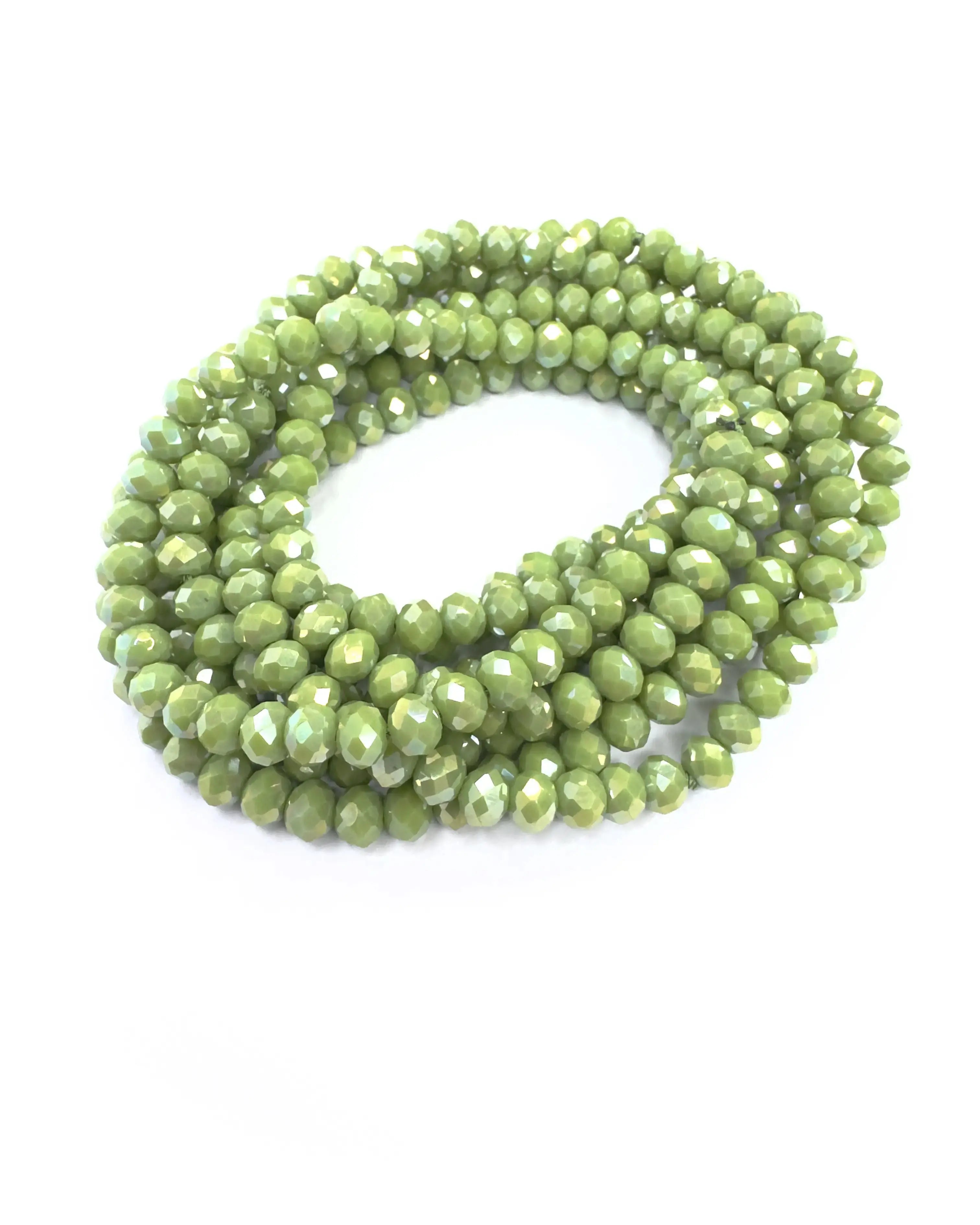 Collana Lunga in vetro cristallo Pure