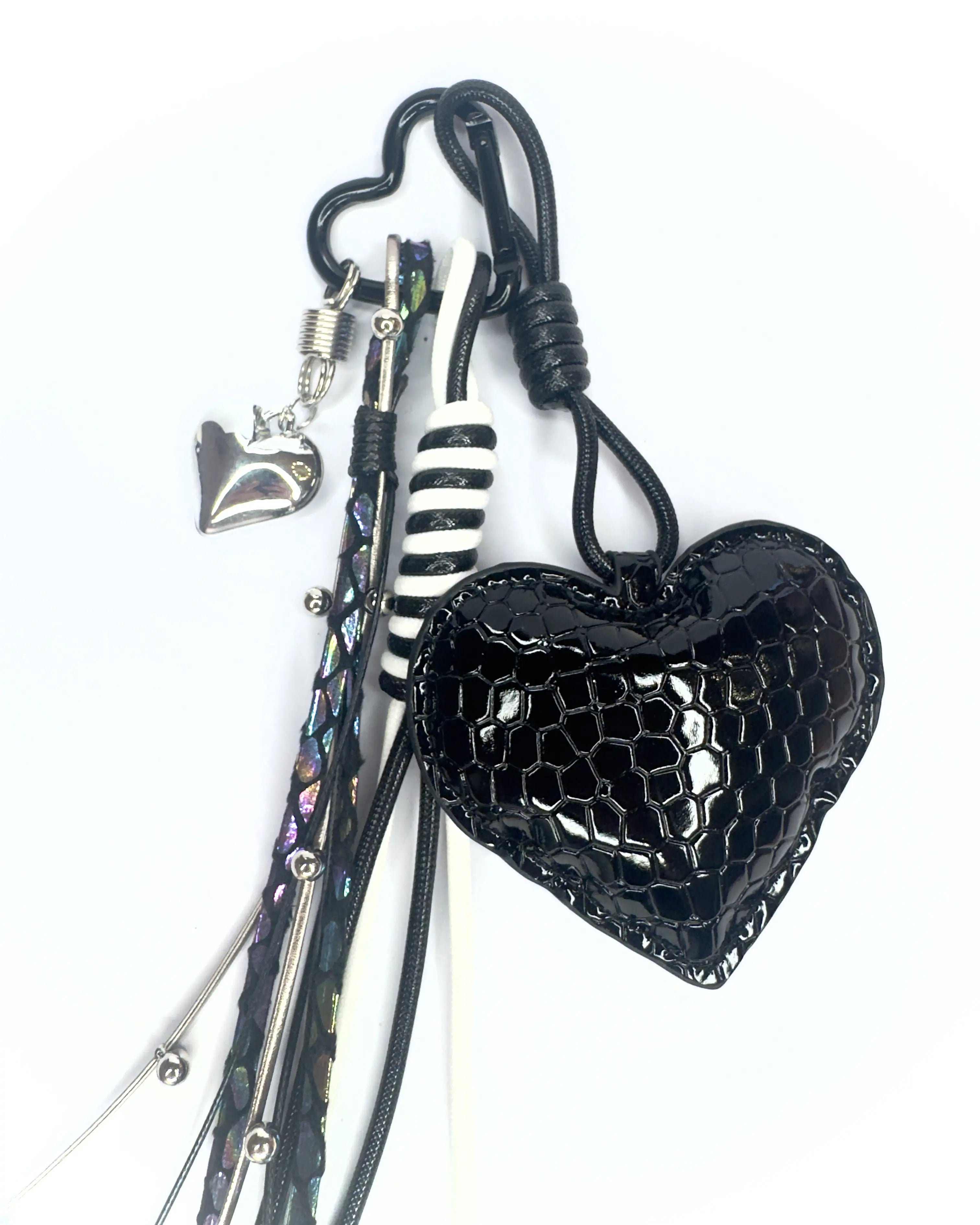 Portachiavi multi charms Cuore