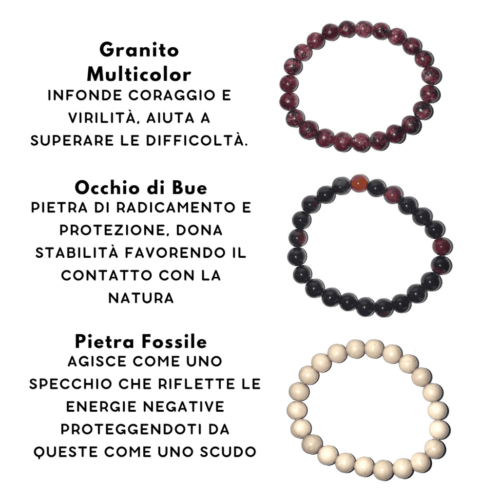 bracciale pietre dure