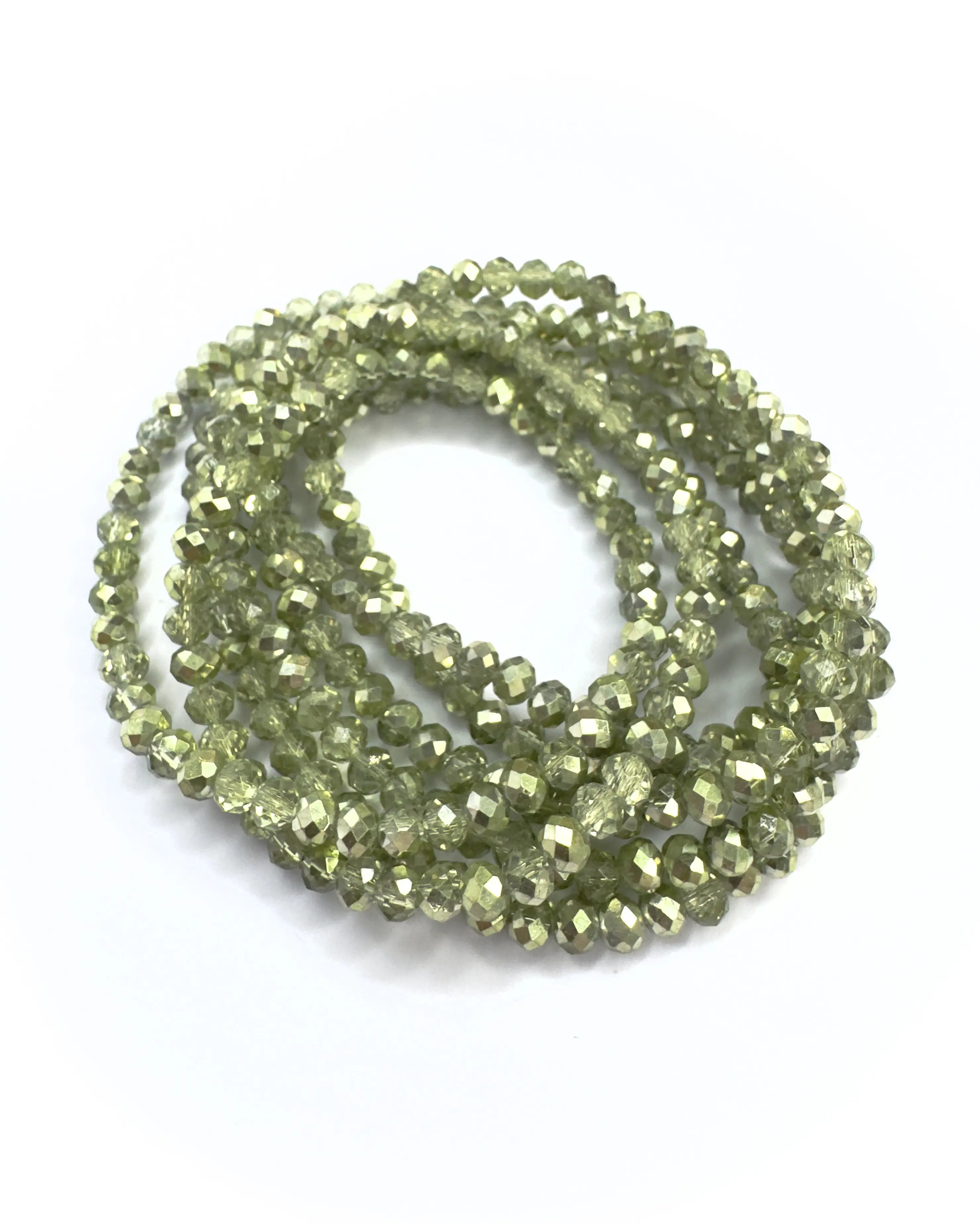 Collana lunga in vetro cristallo Essential