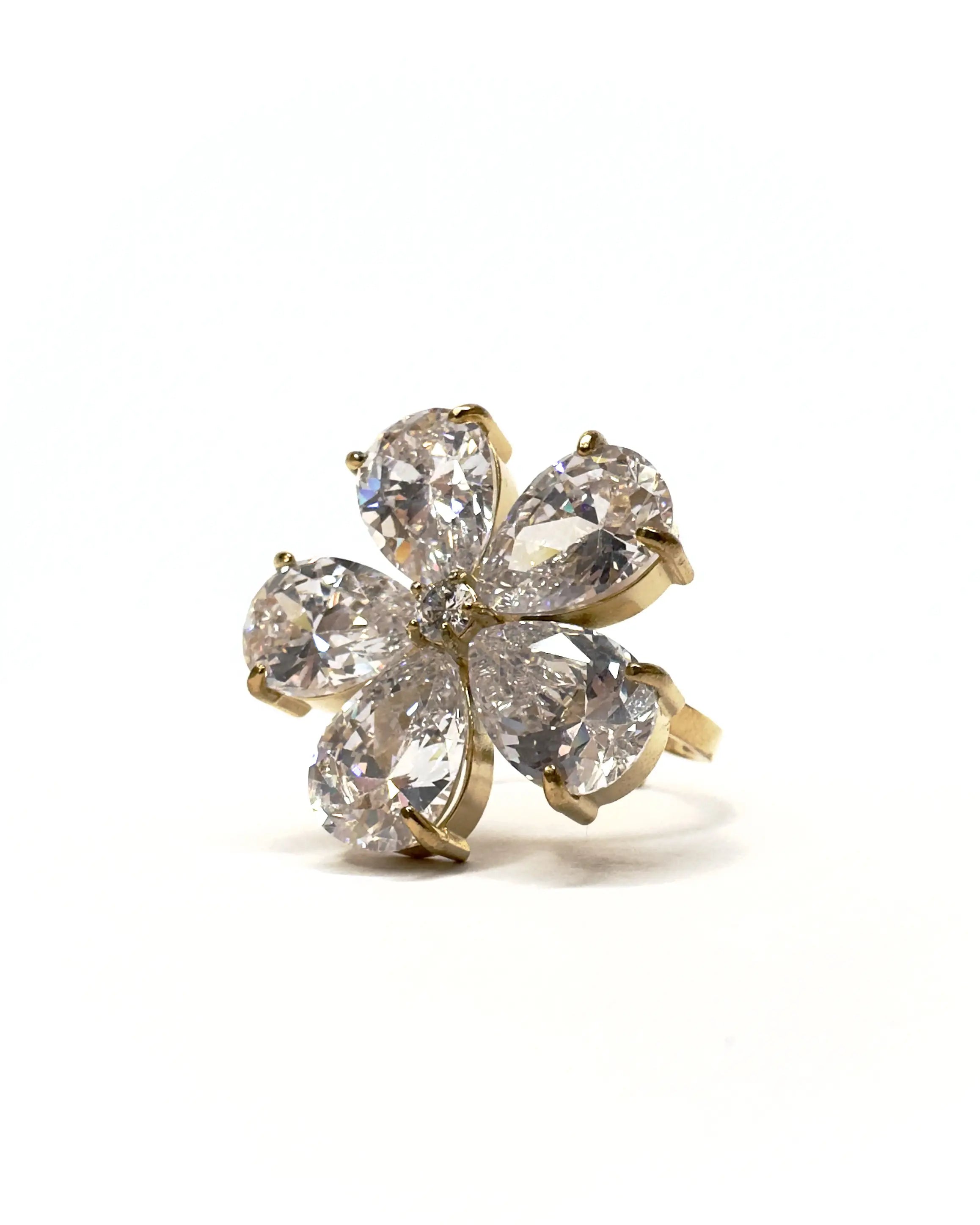Anello Margherita pietre