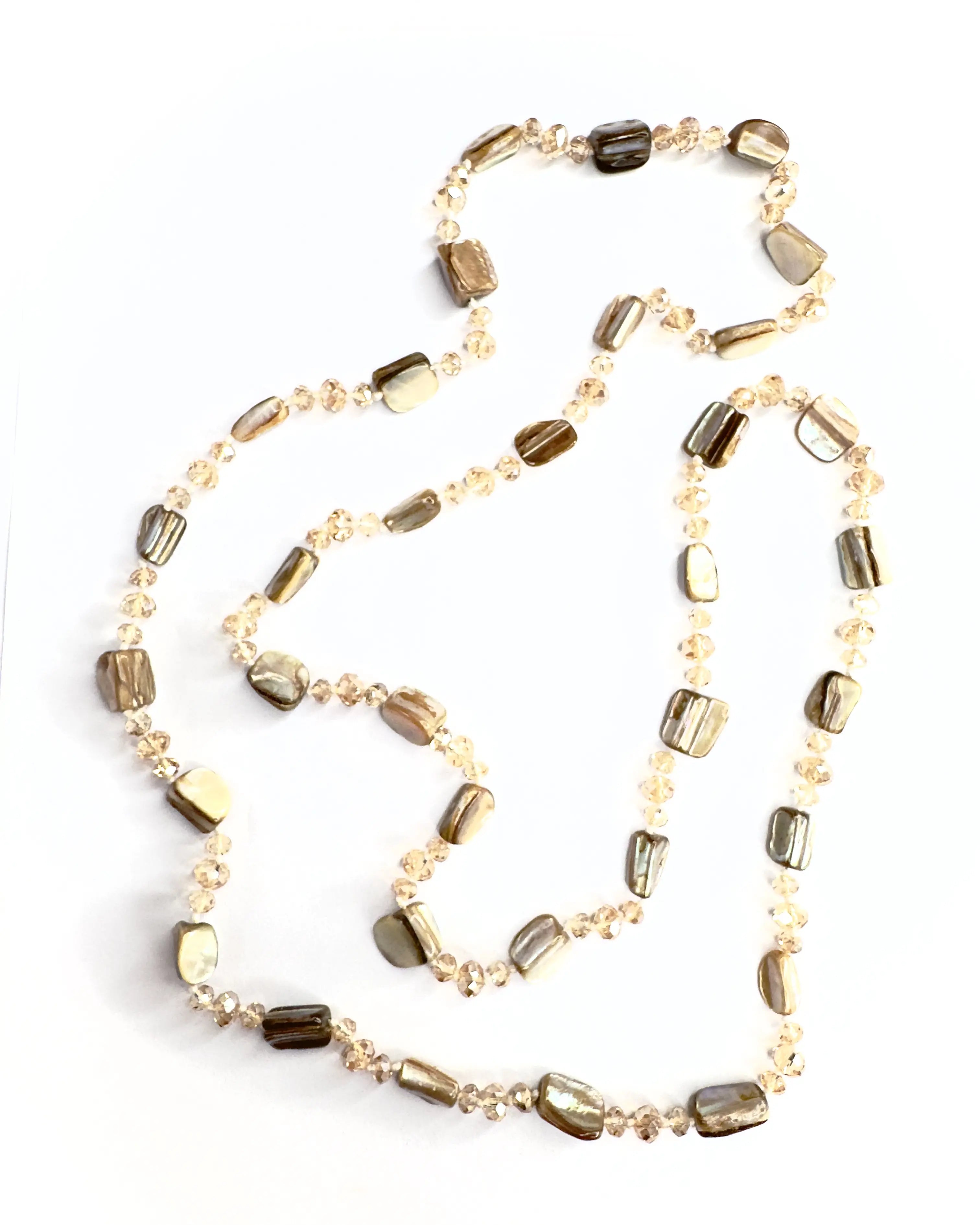 Collana riflessi di seta