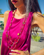 Collana multifilo Rapsodia