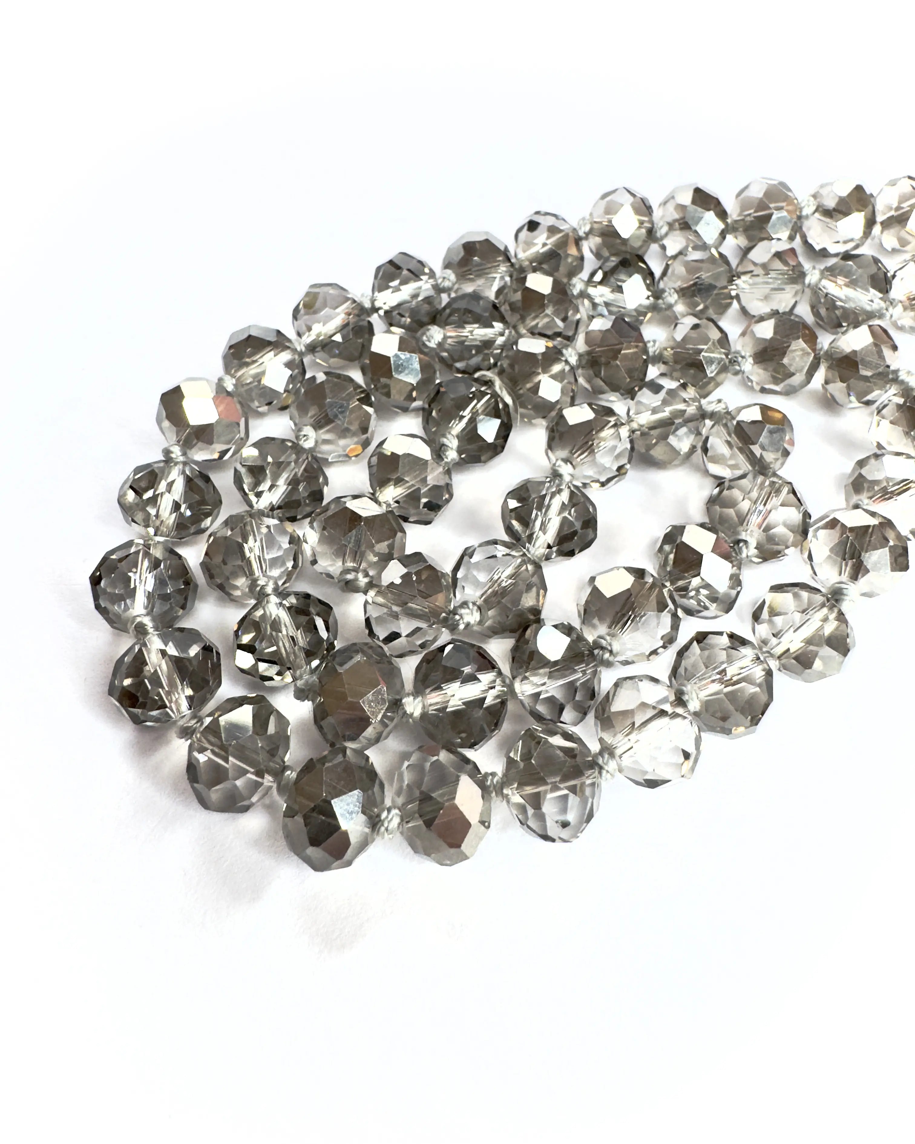Collana lunga in vetro Cristallo