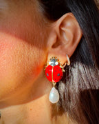 Orecchini Coccinella