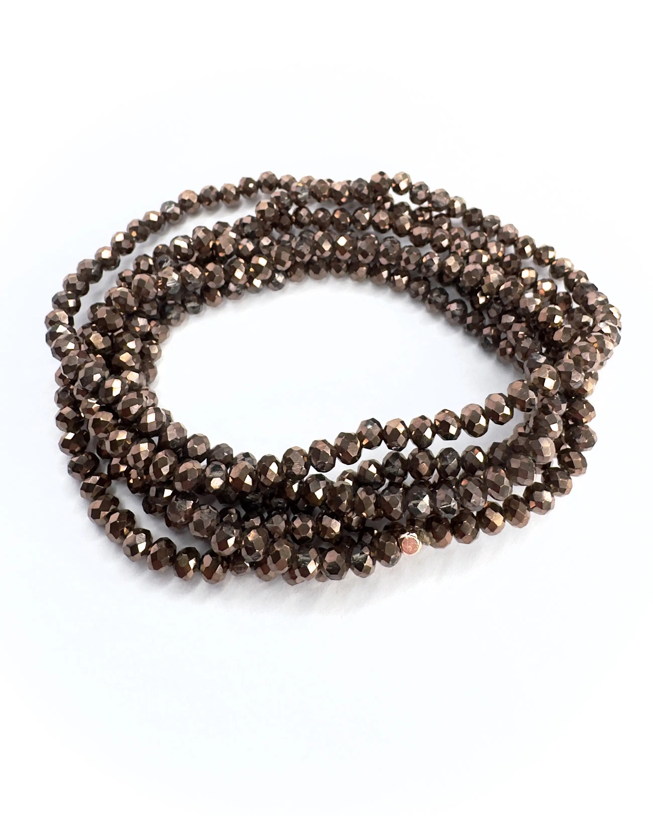 Collana lunga in vetro cristallo Essential