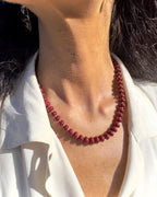 Collana girocollo rondelle Organic