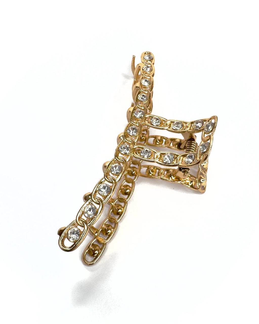 Pinza Liberty lunga strass