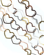 Collana girocollo Cuori mixed