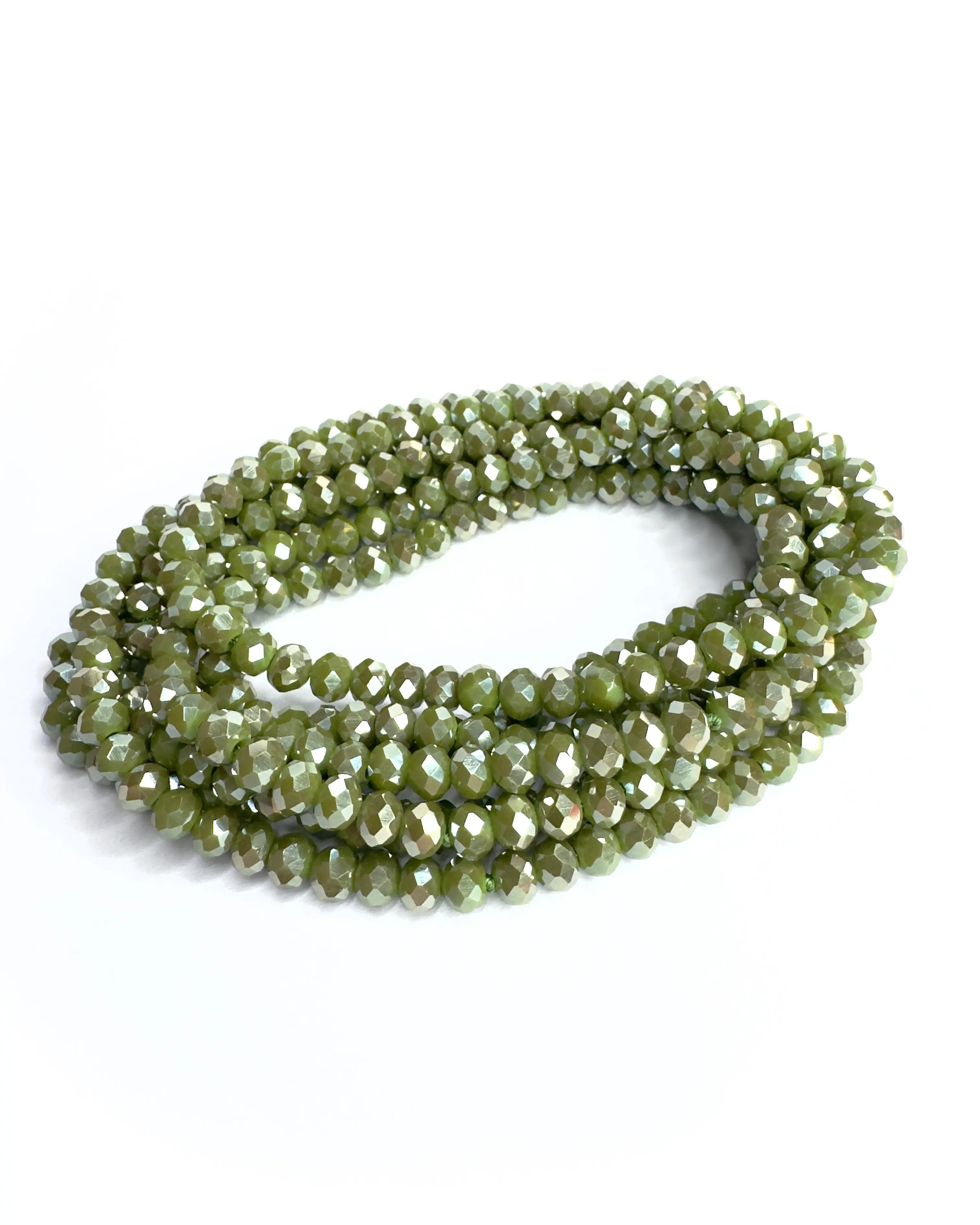 Collana Lunga in vetro cristallo Pure