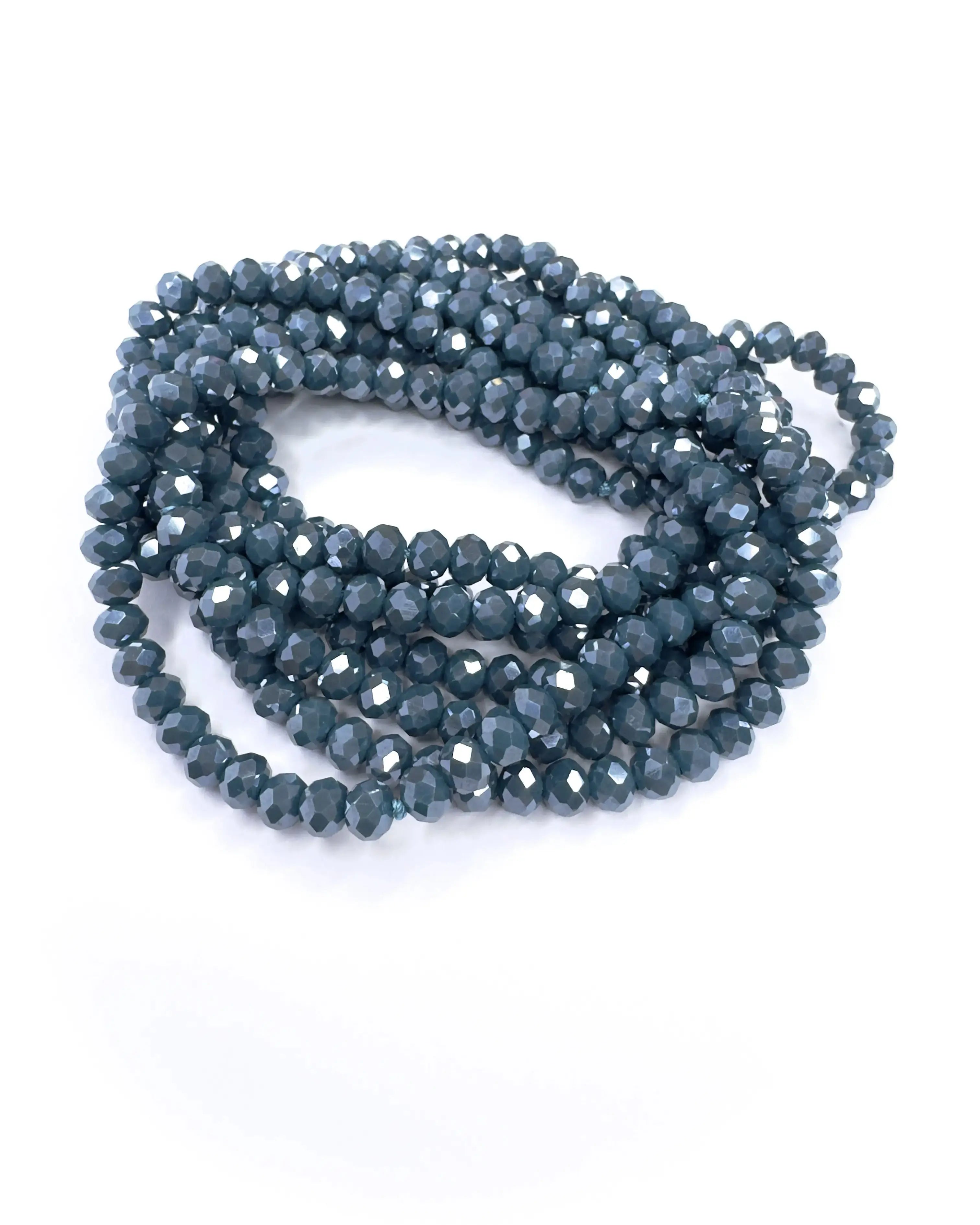 Collana Lunga in vetro cristallo Pure