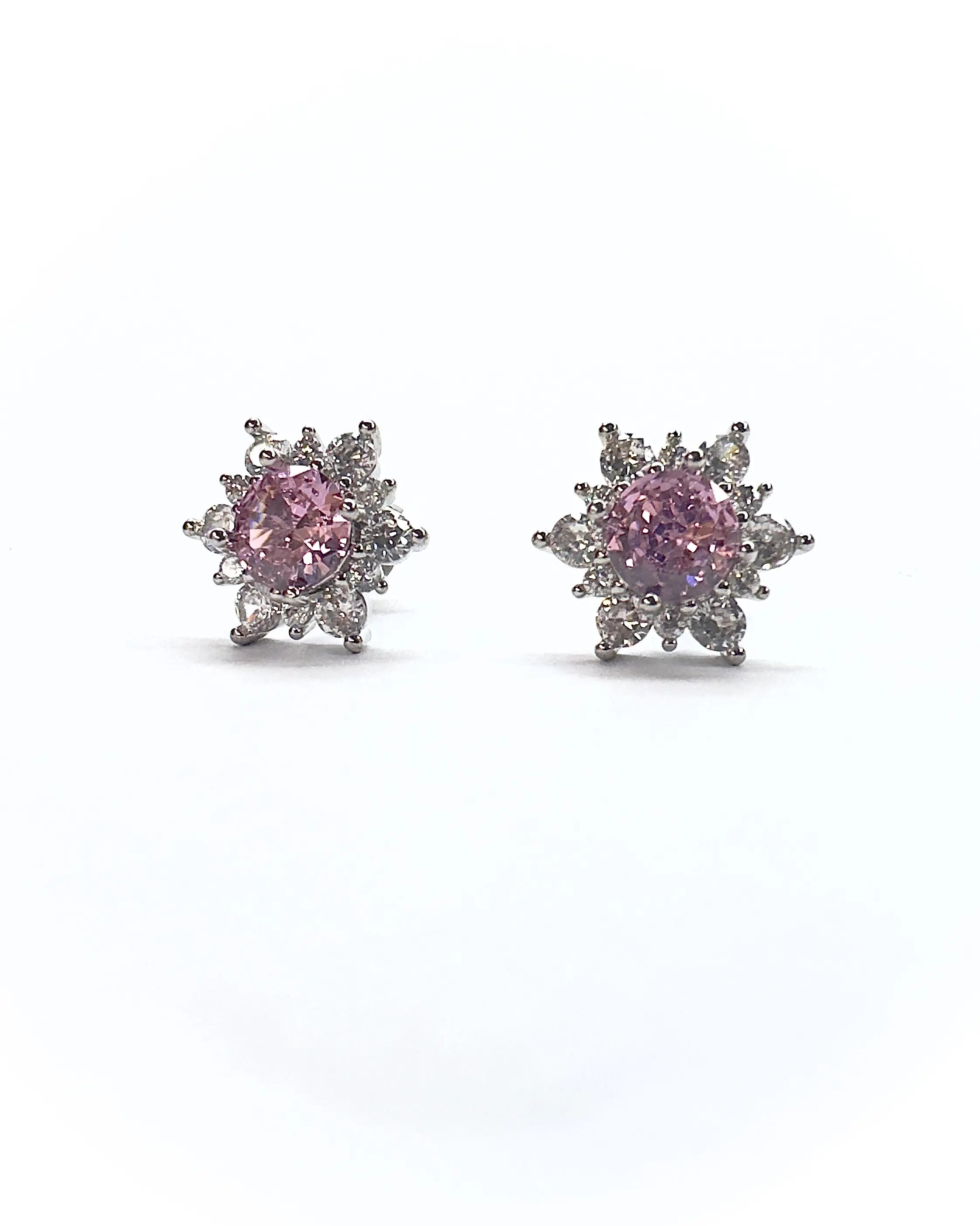 Orecchini a lobo Kate pietre silver