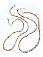Collana brillante cangiante