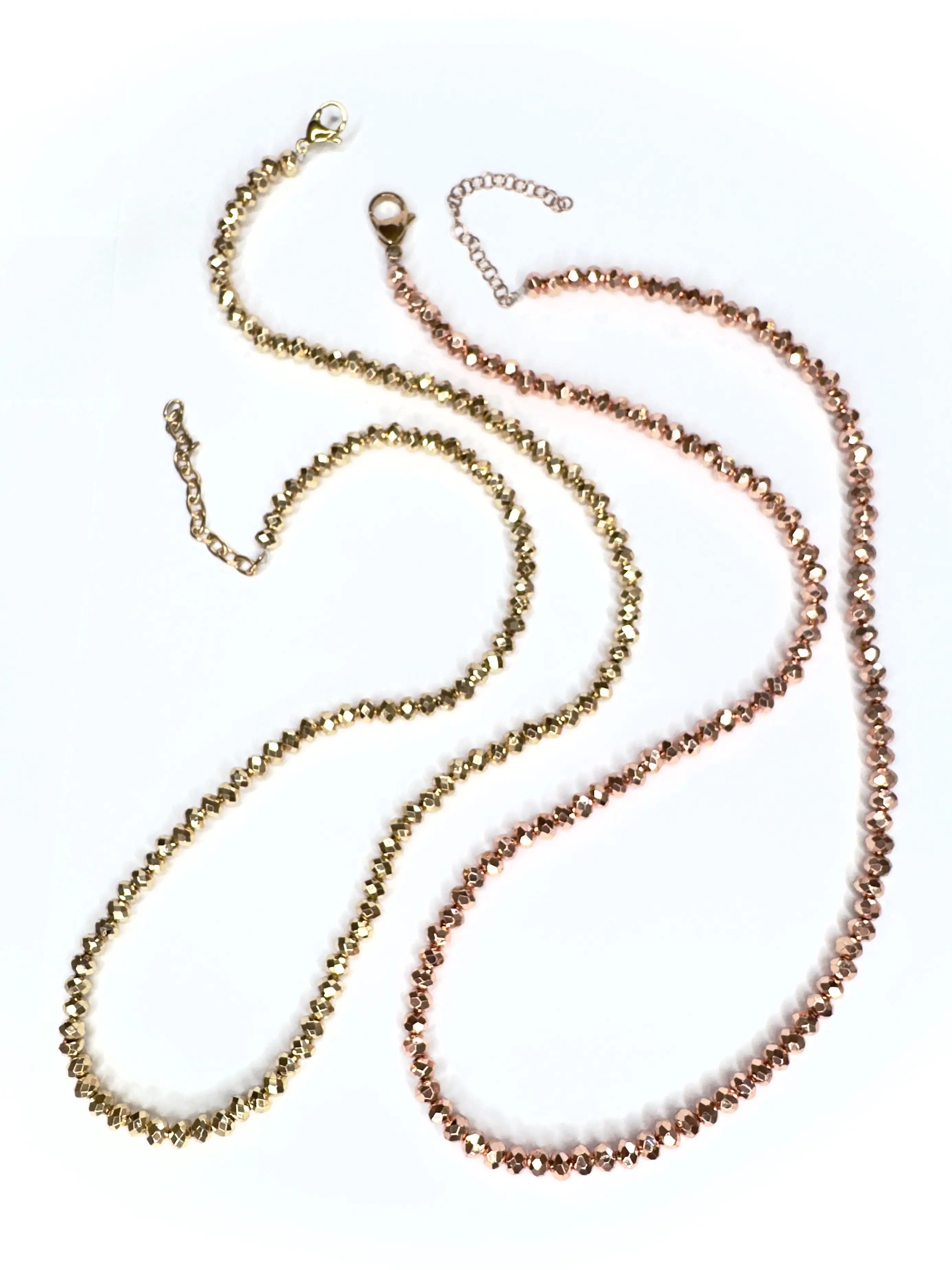 Collana brillante cangiante