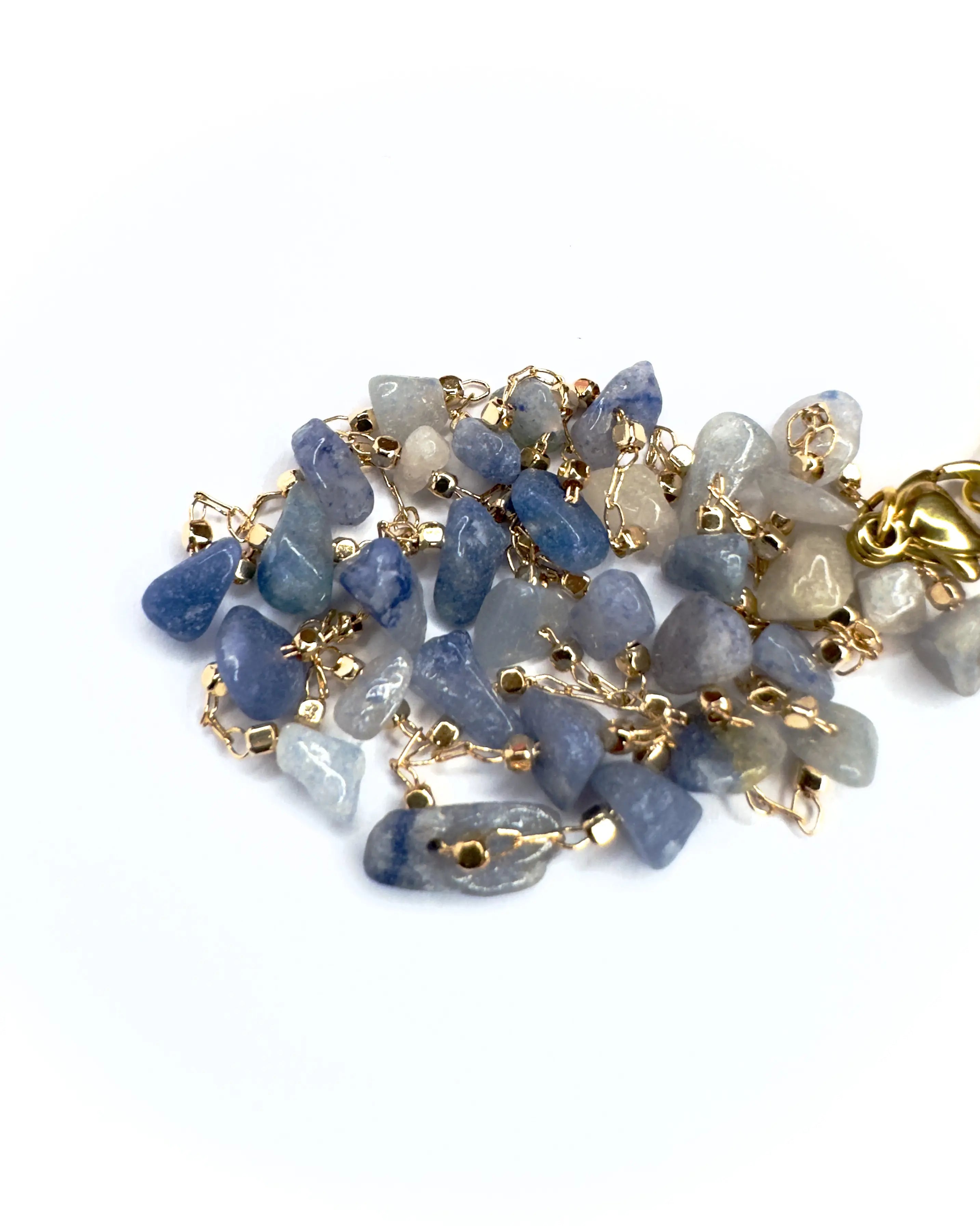 Collana girocollo pietrine chips