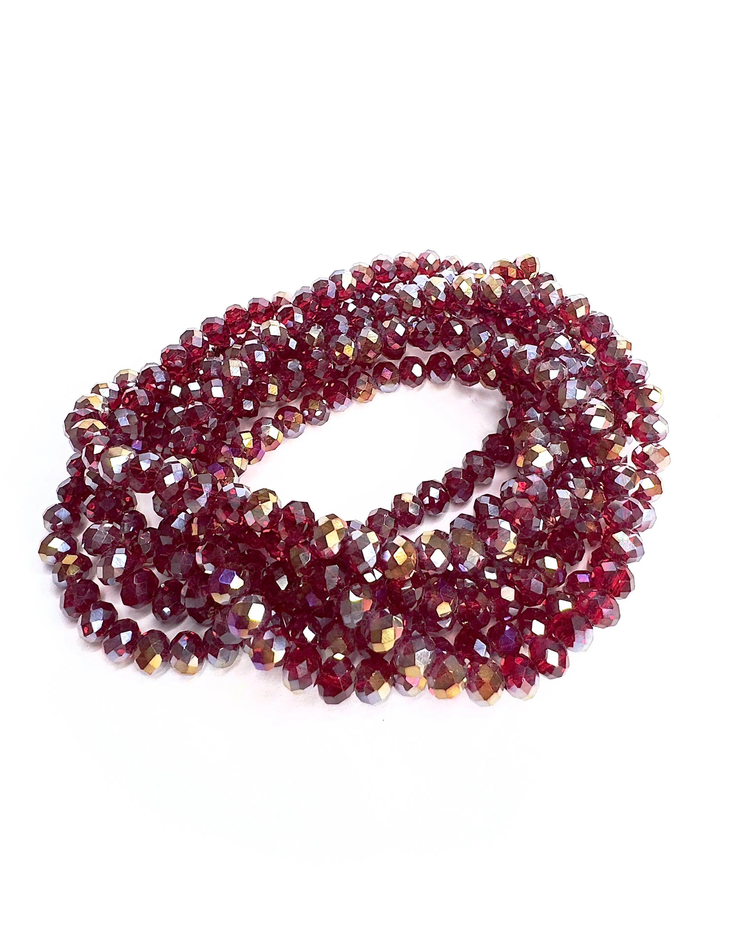 Collana Lunga in vetro cristallo Pure