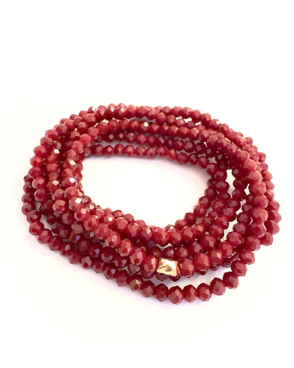 Collana lunga in vetro cristallo Essential