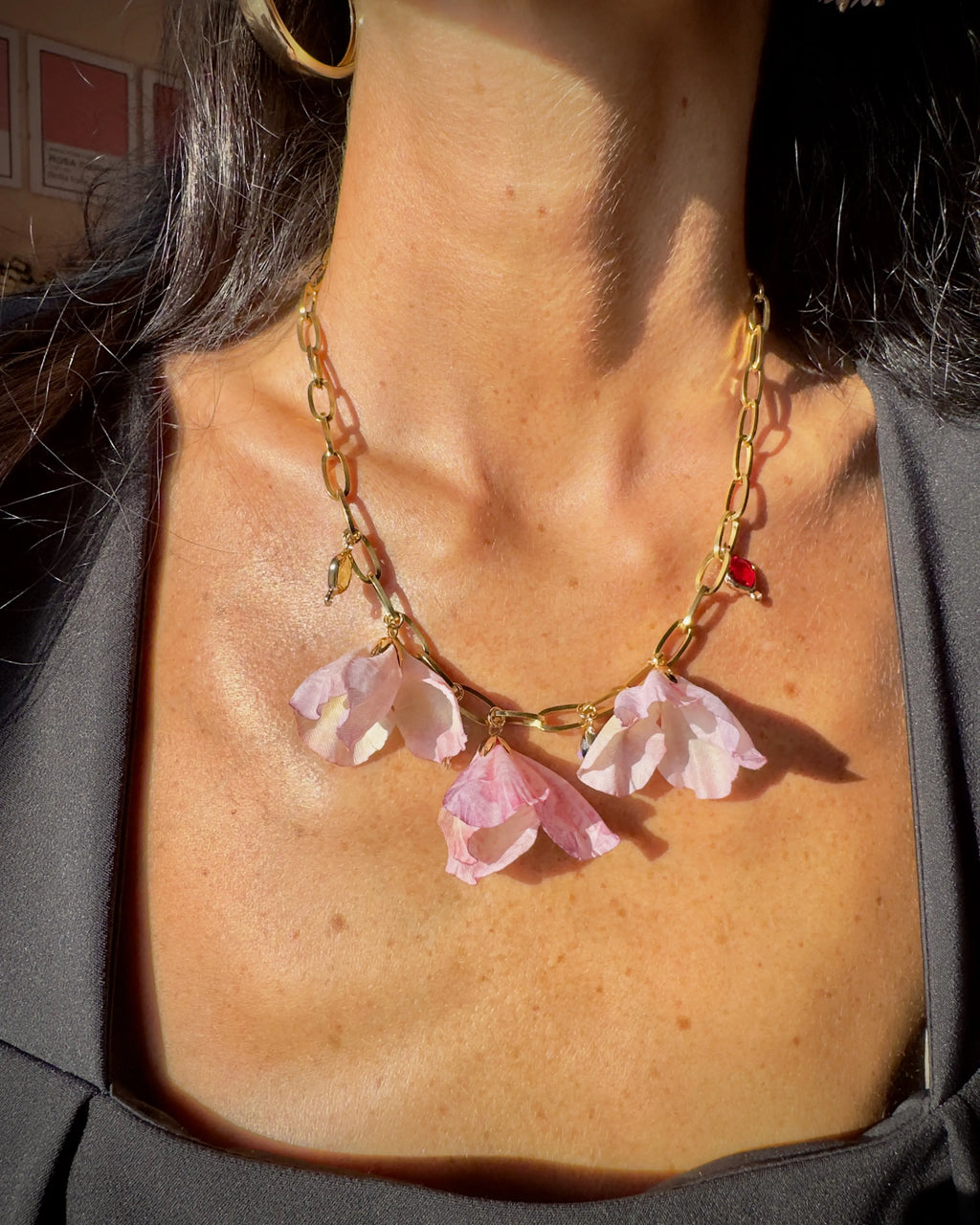 Collana Botanic riflessi di Petalo
