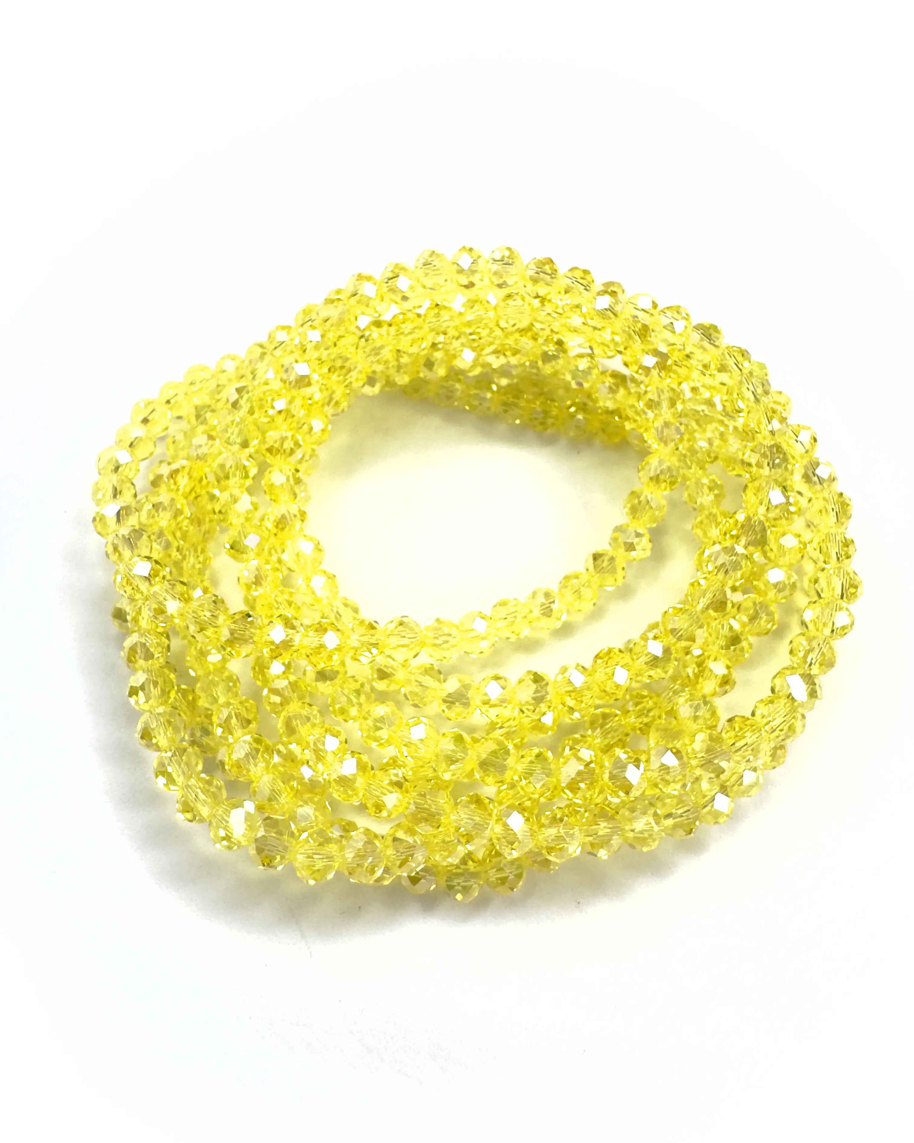 Collana lunga in vetro cristallo Essential