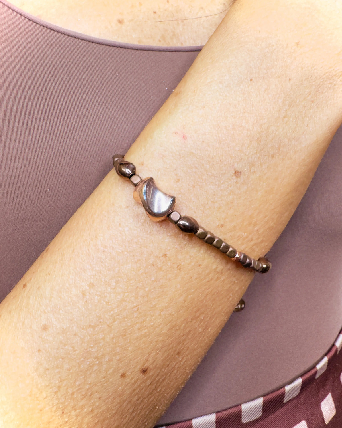 Bracciale Ematite Rosé