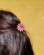Pinza fiore per capelli media