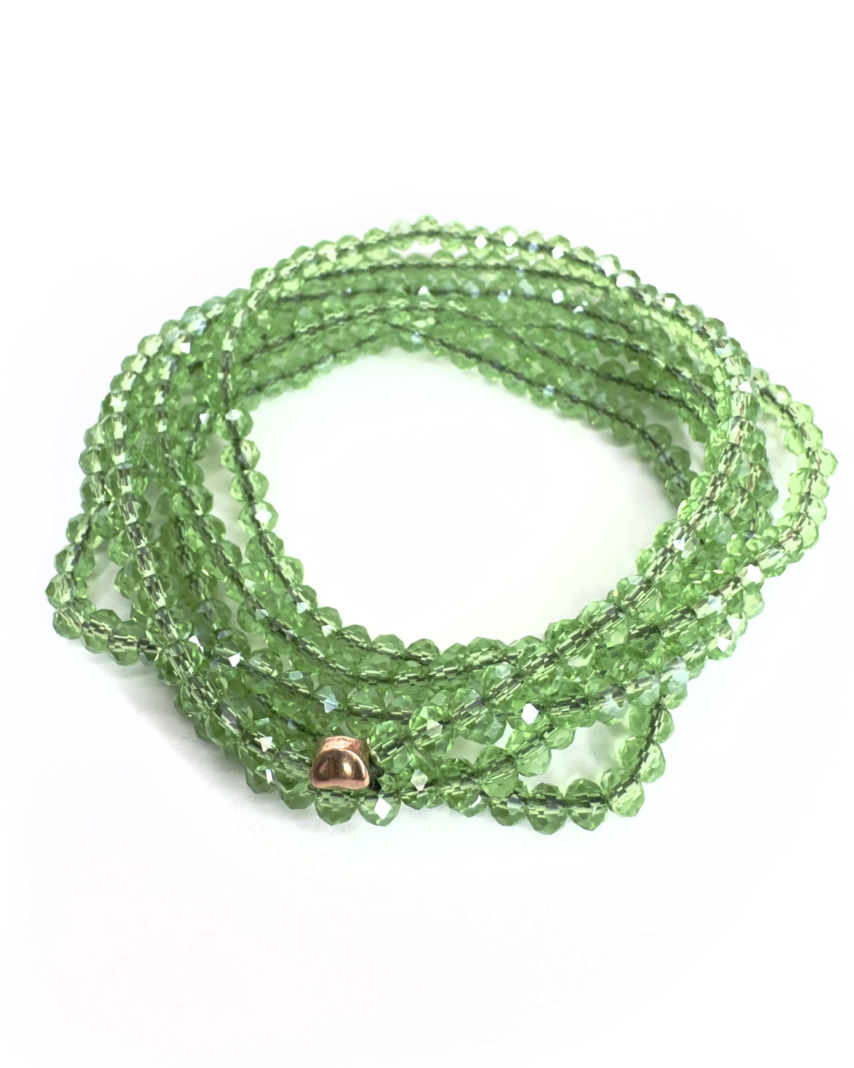 Collana lunga in vetro cristallo Essential