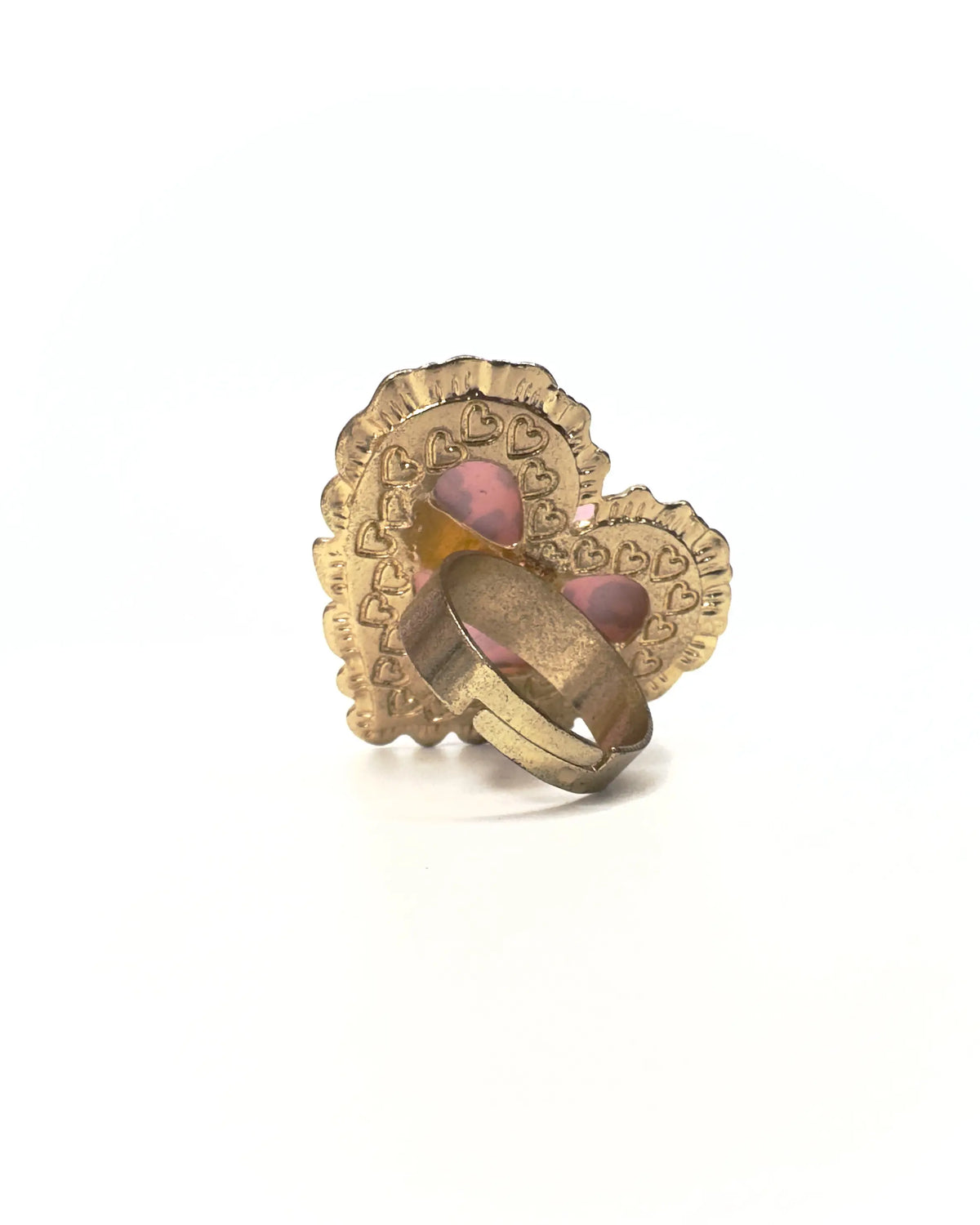 Anello cuore Leopardo
